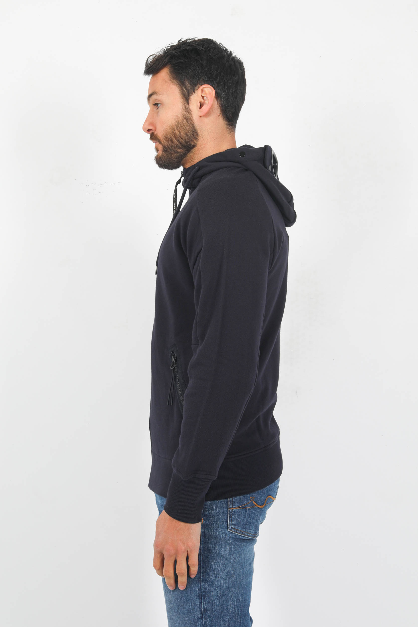 SWEAT ZIPPE C.P COMPANY LUNETTES MARINE S082A-888
