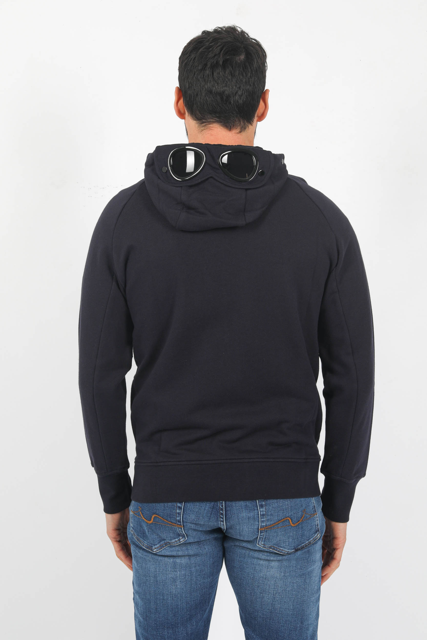 SWEAT ZIPPE C.P COMPANY LUNETTES MARINE S082A-888