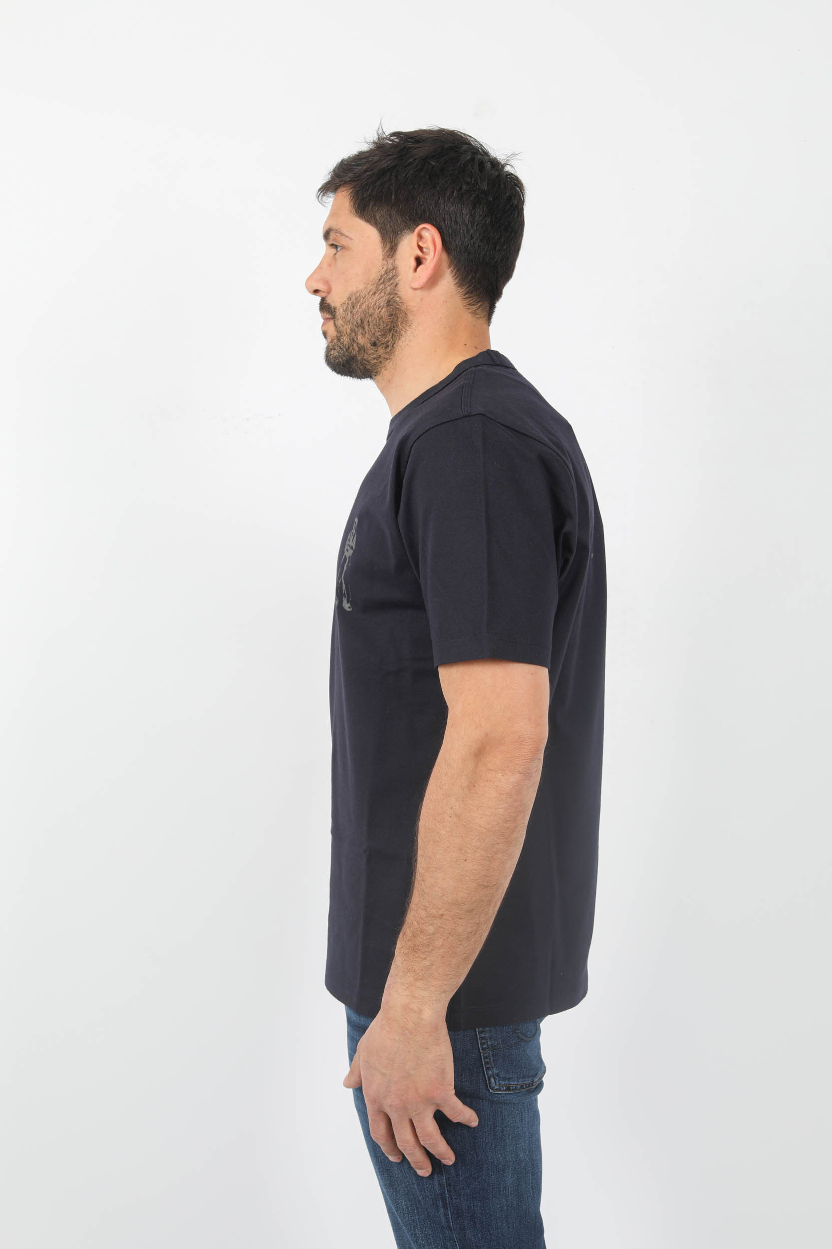 T-SHIRT C.P COMPANY MARINE MARIN S155A-888