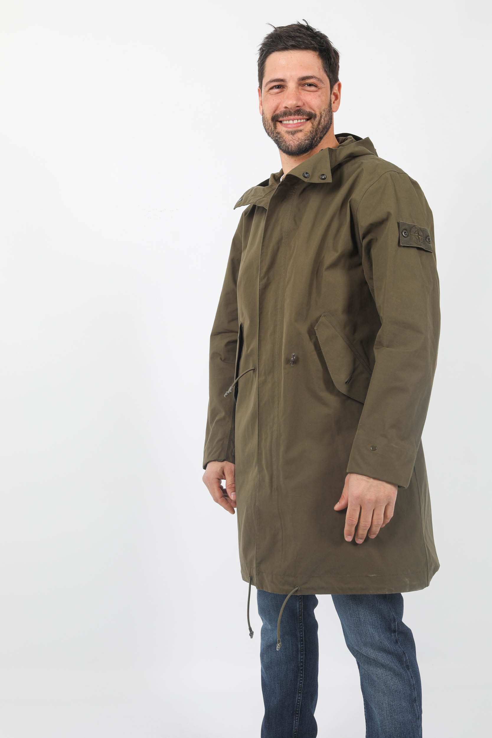 PARKAS STONE ISLAND GHOST KAKI 7815704F1-V0054
