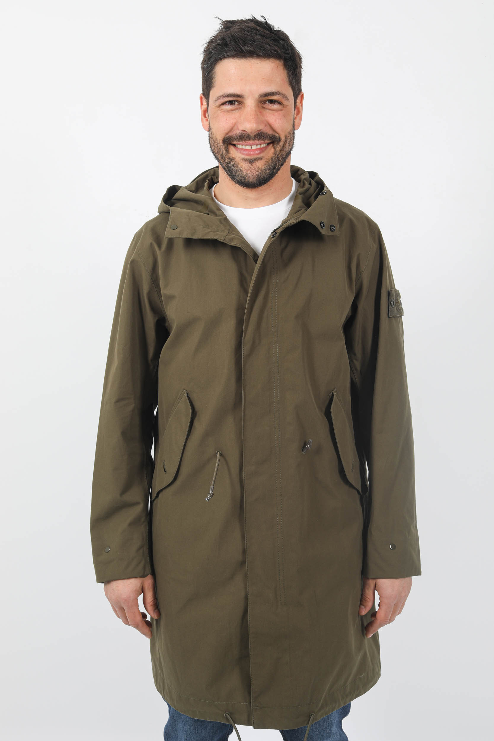 PARKAS STONE ISLAND GHOST KAKI 7815704F1-V0054