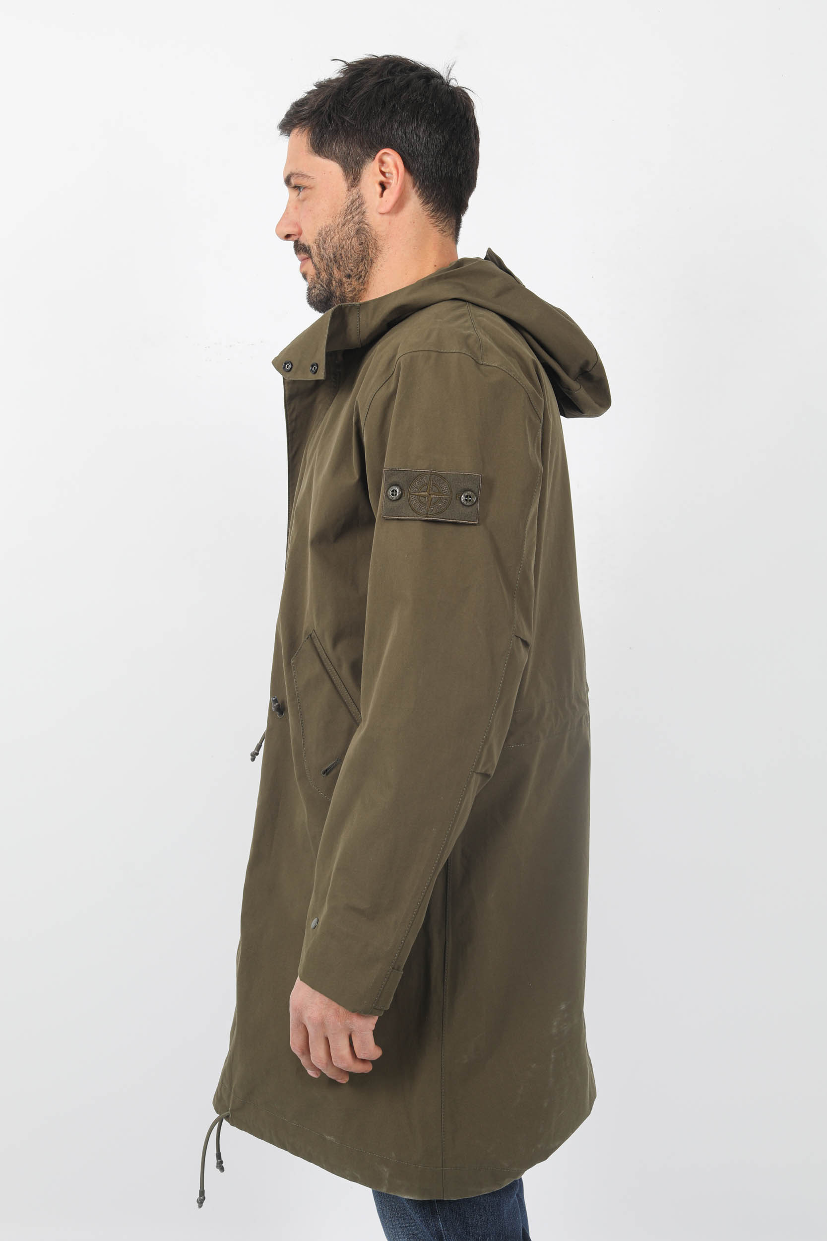 PARKAS STONE ISLAND GHOST KAKI 7815704F1-V0054