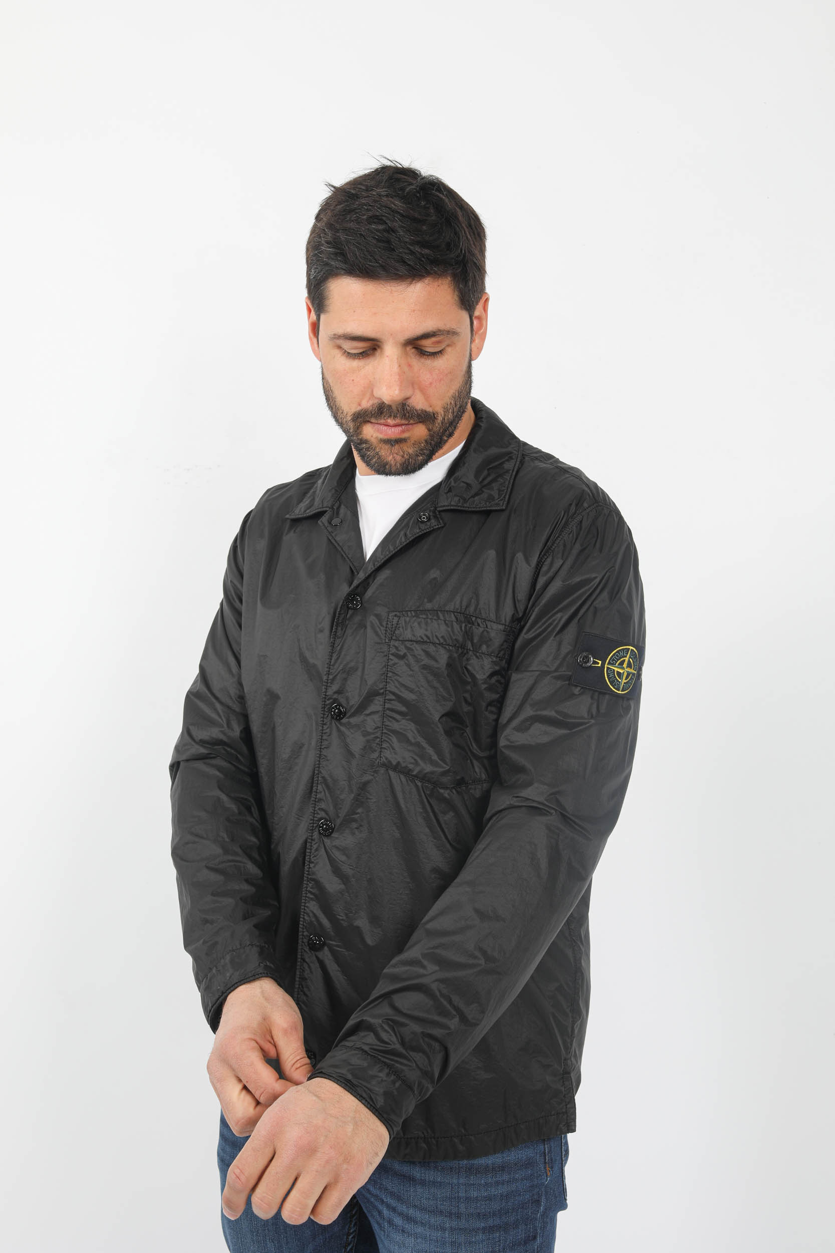 SURECHEMISE STONE ISLAND NOIR 781511025-V0029