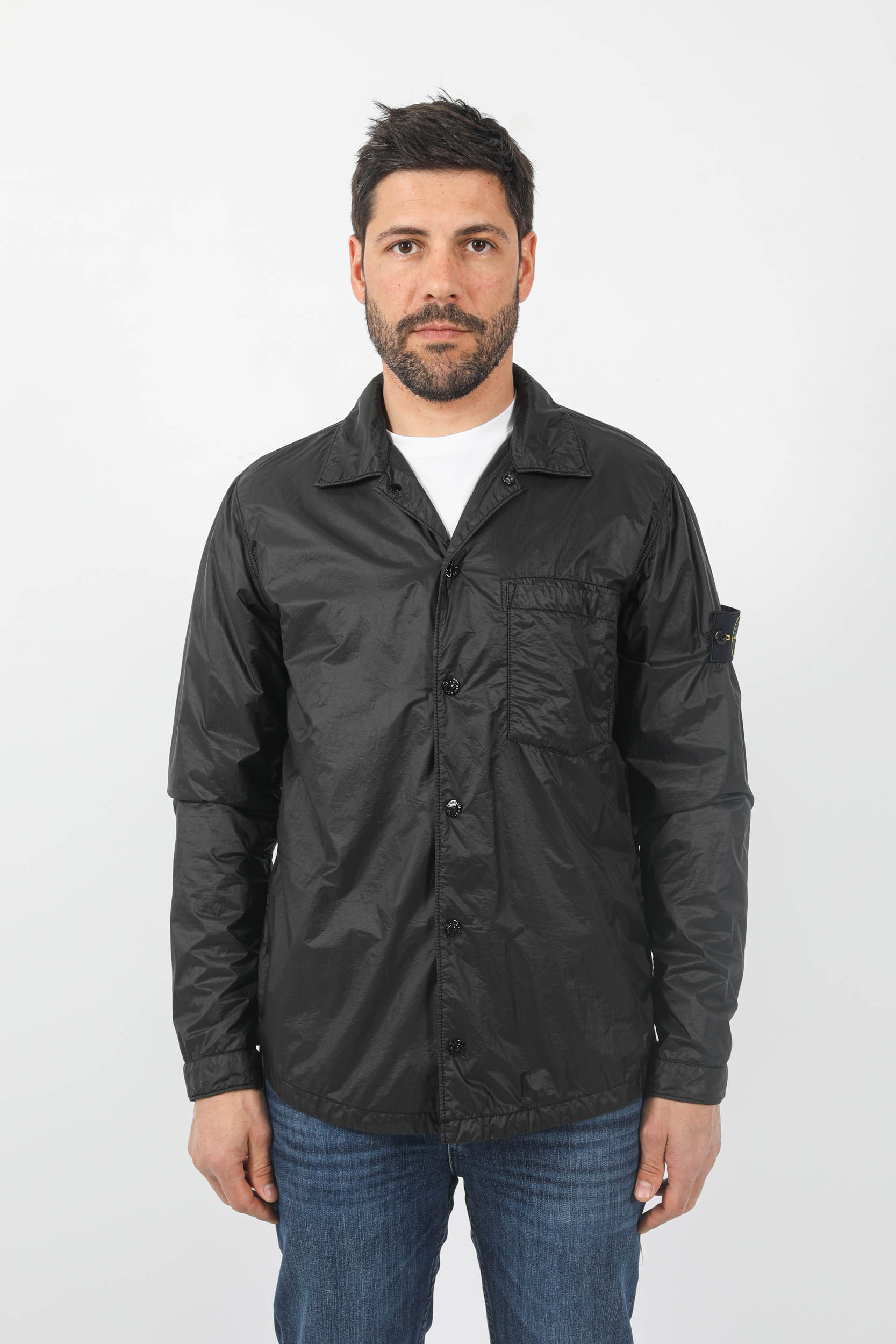 SURECHEMISE STONE ISLAND NOIR 781511025-V0029