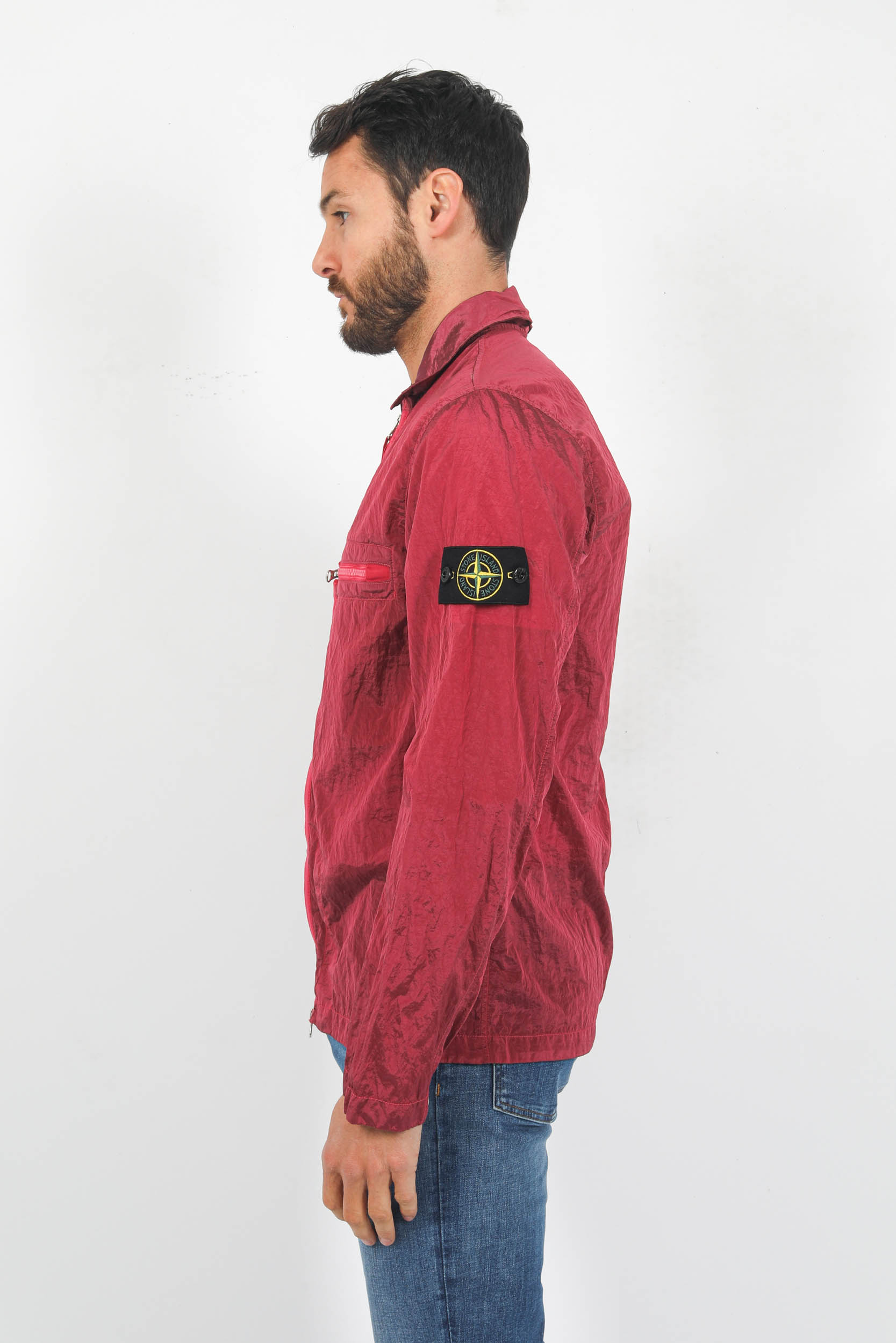 SURECHEMISE STONE ISLAND NYLON METAL ROSE 781510919-V0087