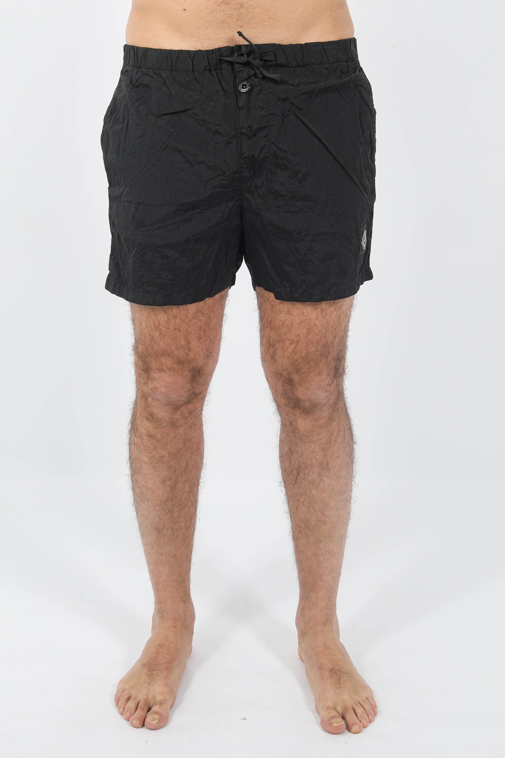 MAILLOT DE BAIN STONE ISLAND NYLON NOIR 7815B0643-A0029