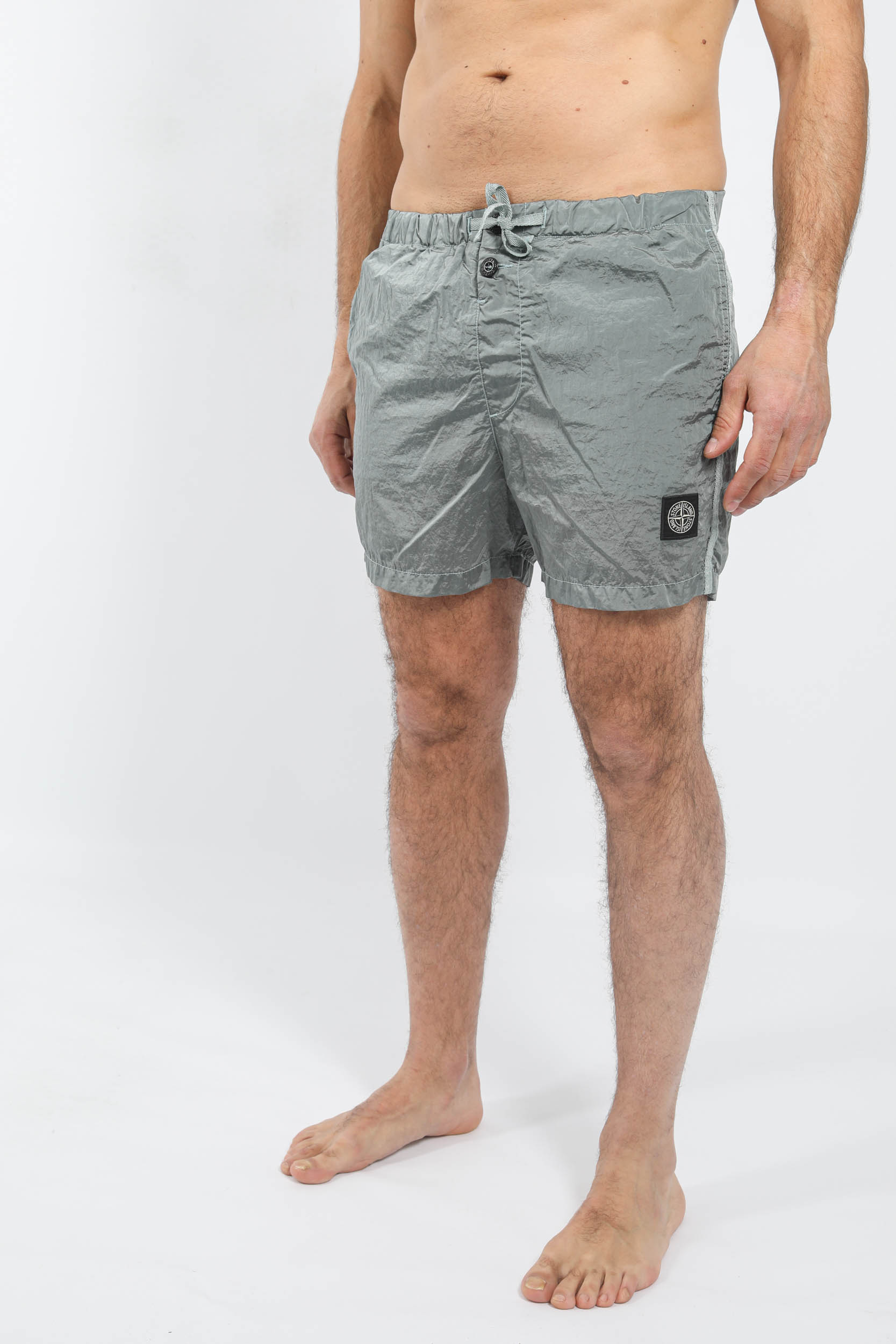 MAILLOT DE BAIN STONE ISLAND NYLON  AQUA 7815B0643-V0041