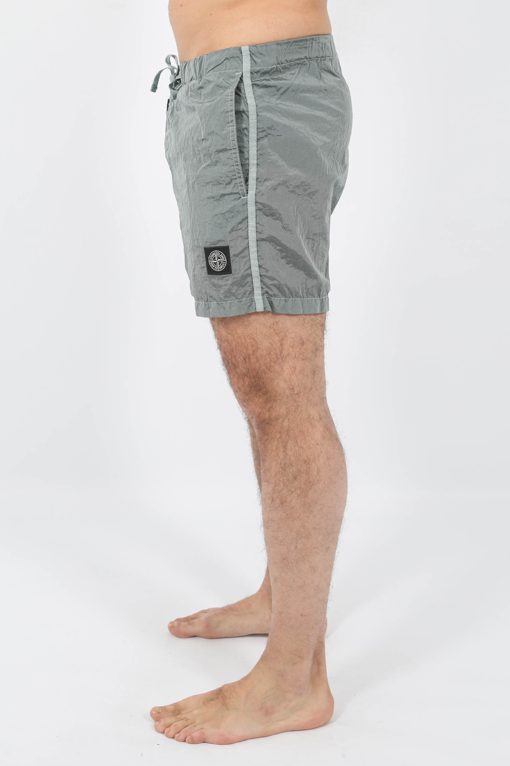 MAILLOT DE BAIN STONE ISLAND NYLON  AQUA 7815B0643-V0041