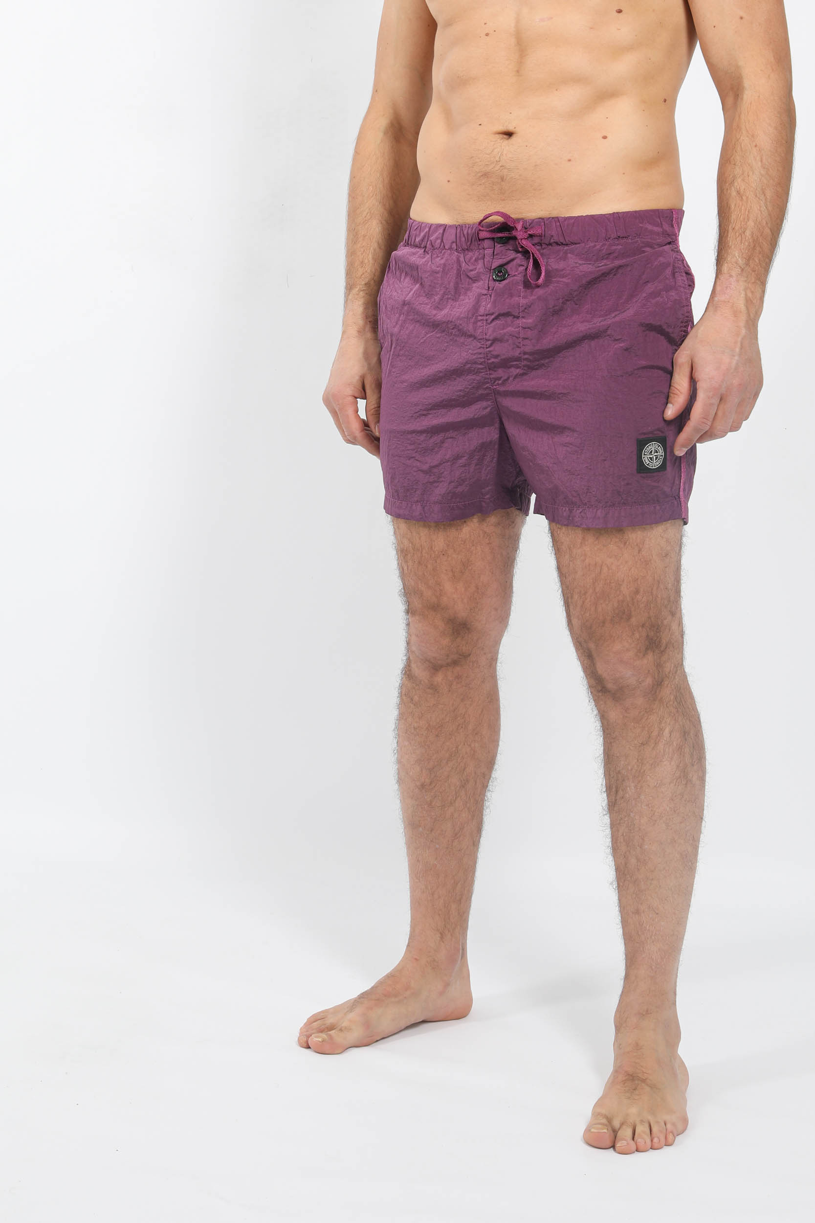 MAILLOT DE BAIN STONE ISLAND NYLON VIOLET 7815B0643-V0045