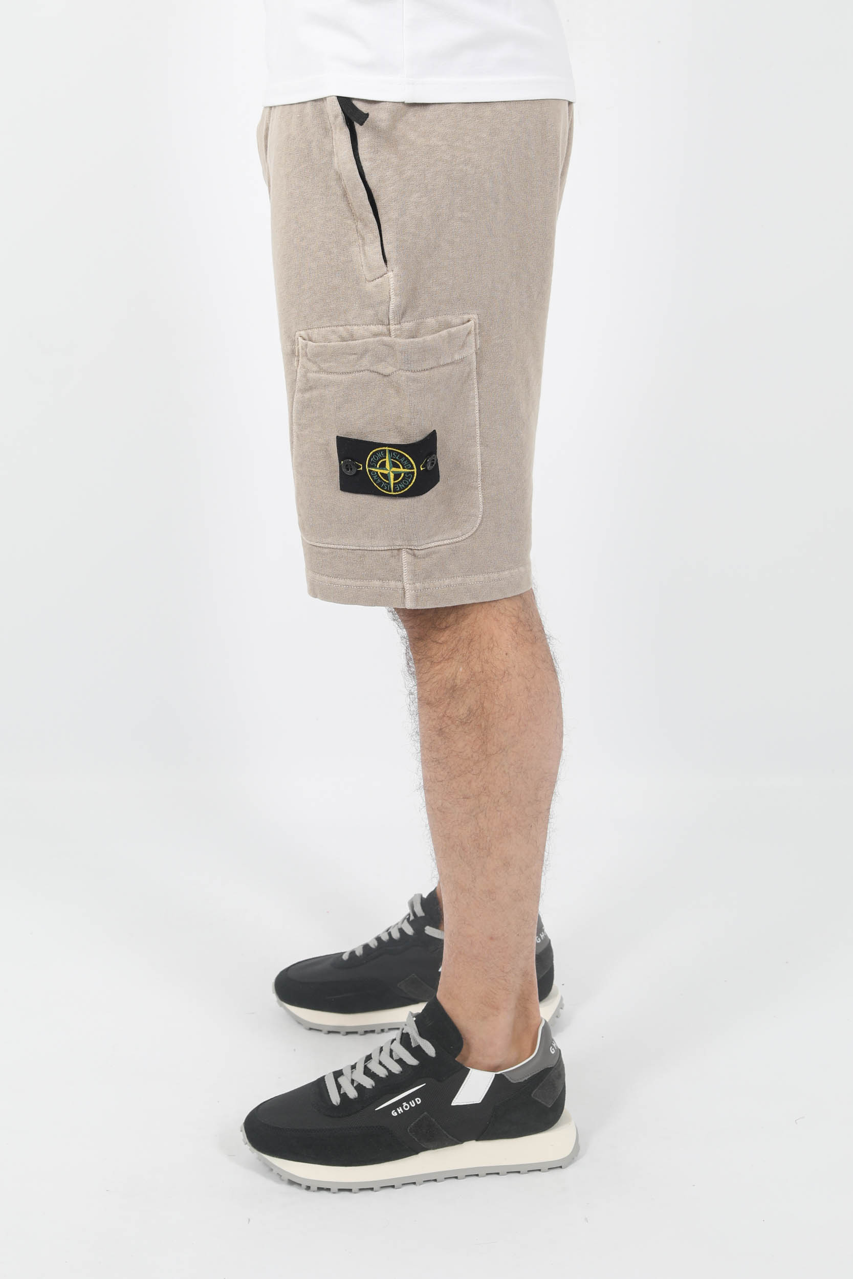 SHORT STONE ISLAND "OLD" BEIGE 781564060-V0192