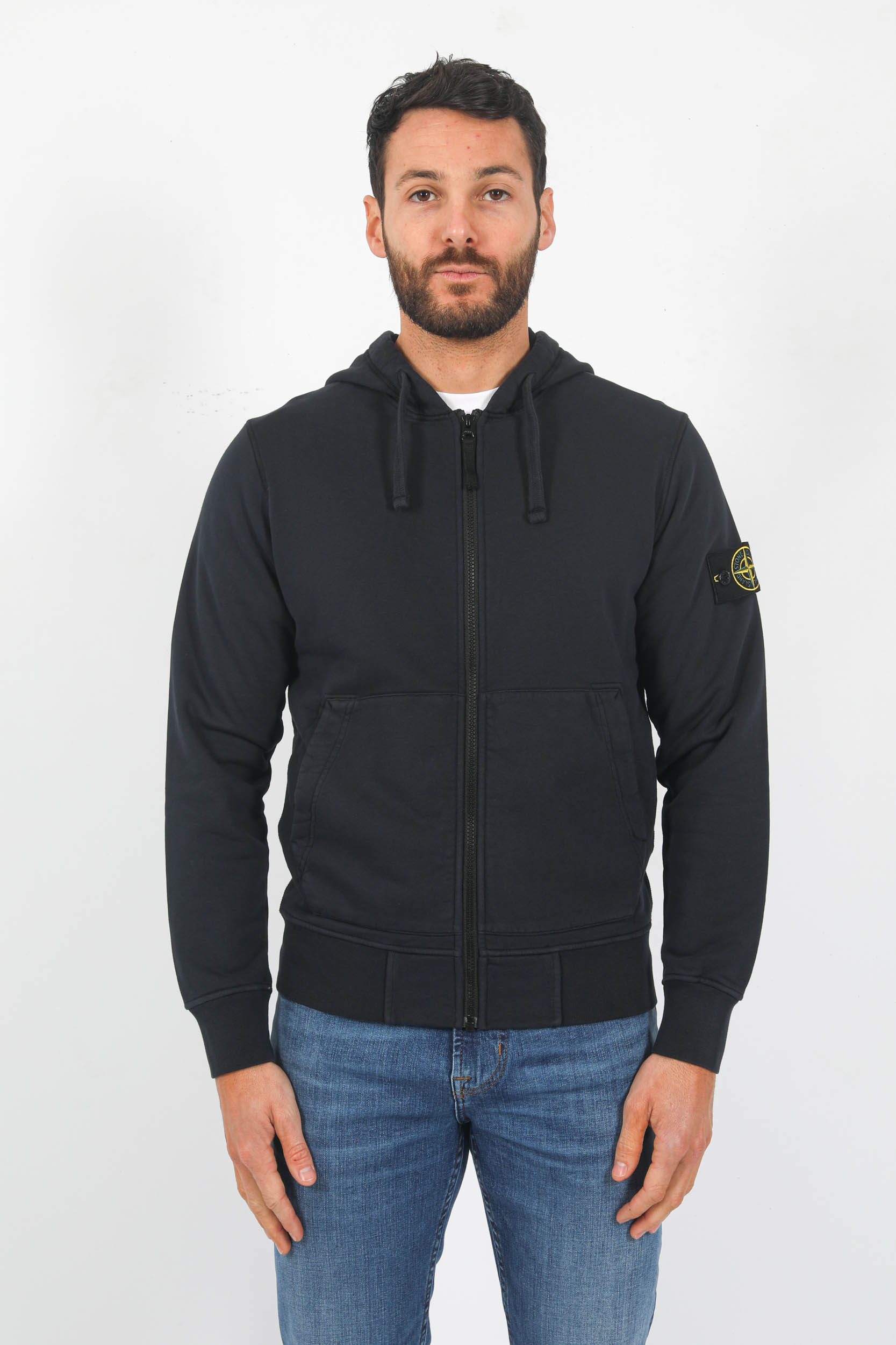 SWEAT ZIPPE STONE ISLAND MARINE 781564251-A0020