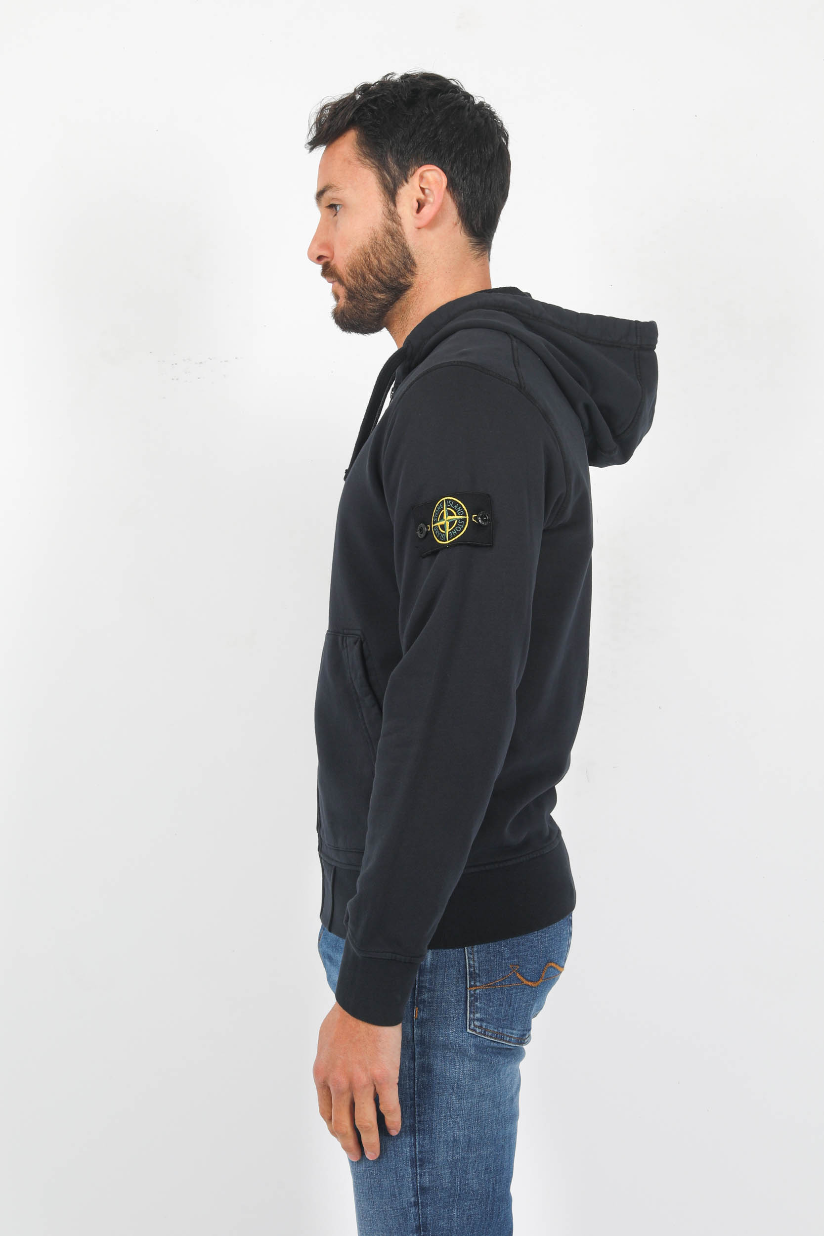 SWEAT ZIPPE STONE ISLAND MARINE 781564251-A0020