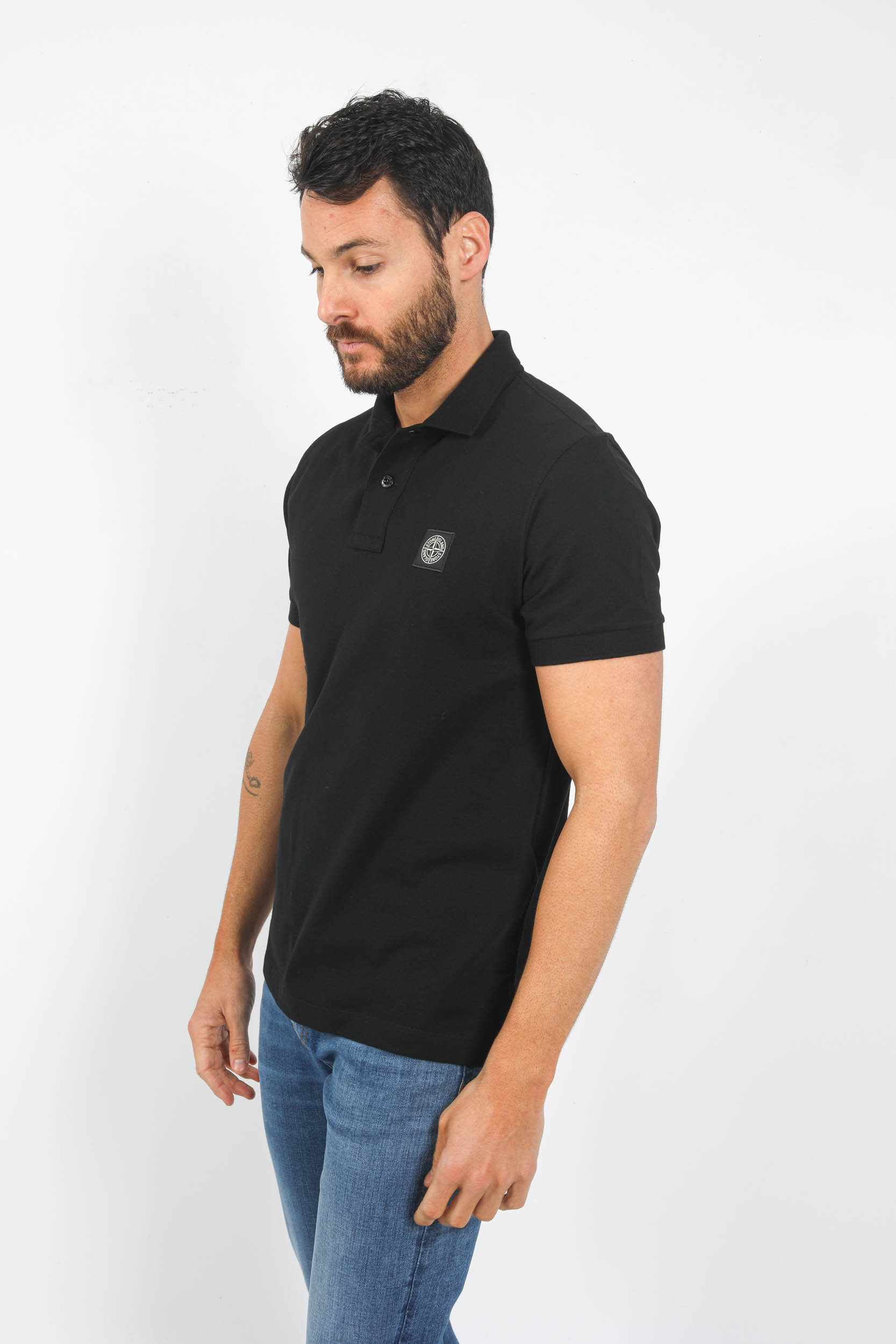 POLO STONE ISLAND NOIR 78152SC17-A0029