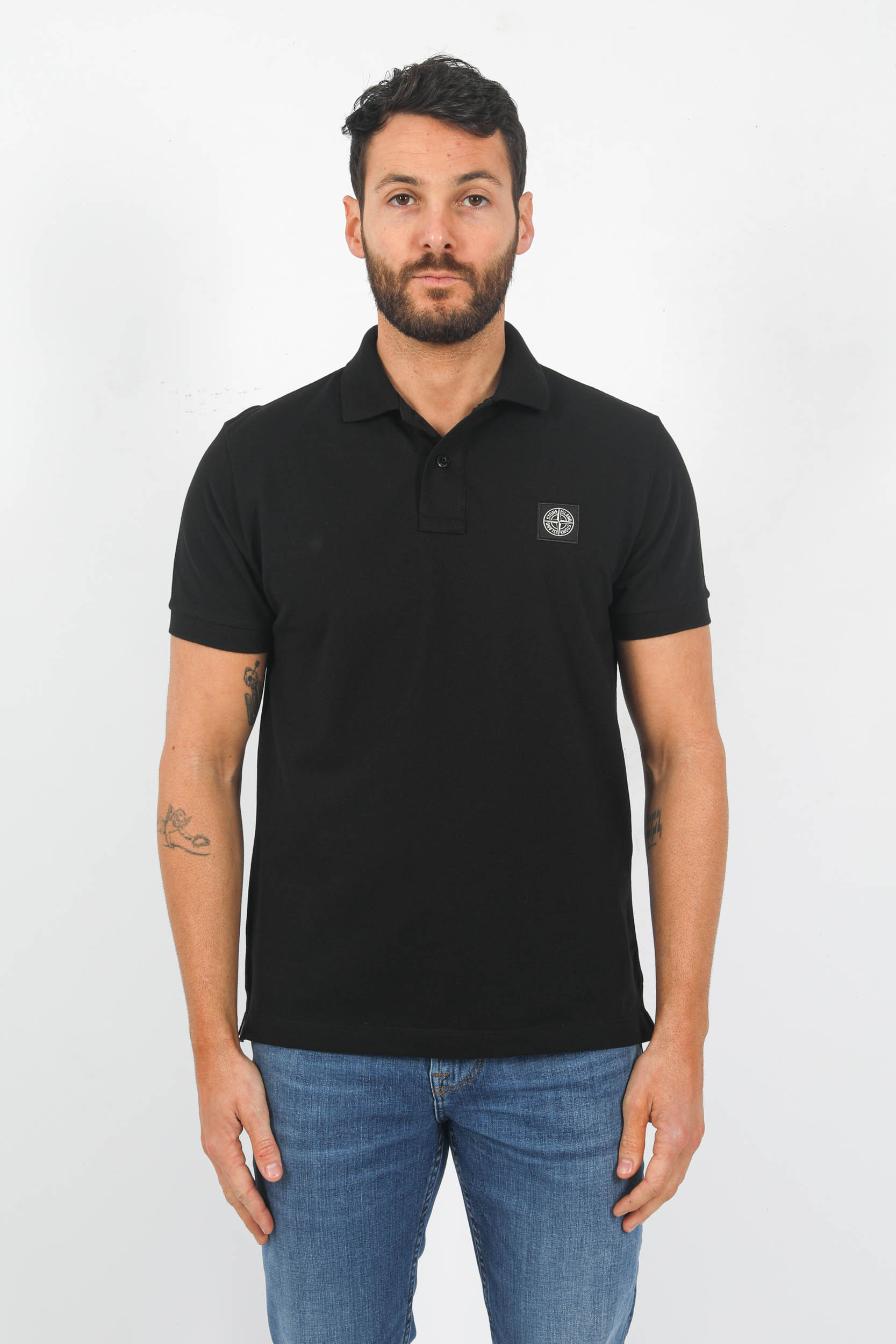 POLO STONE ISLAND NOIR 78152SC17-A0029