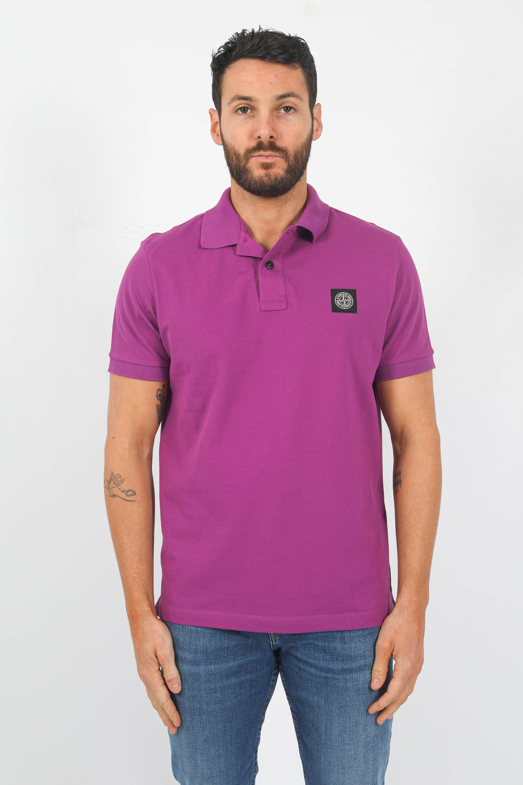 POLO STONE ISLAND VIOLET 78152SC17-V0045