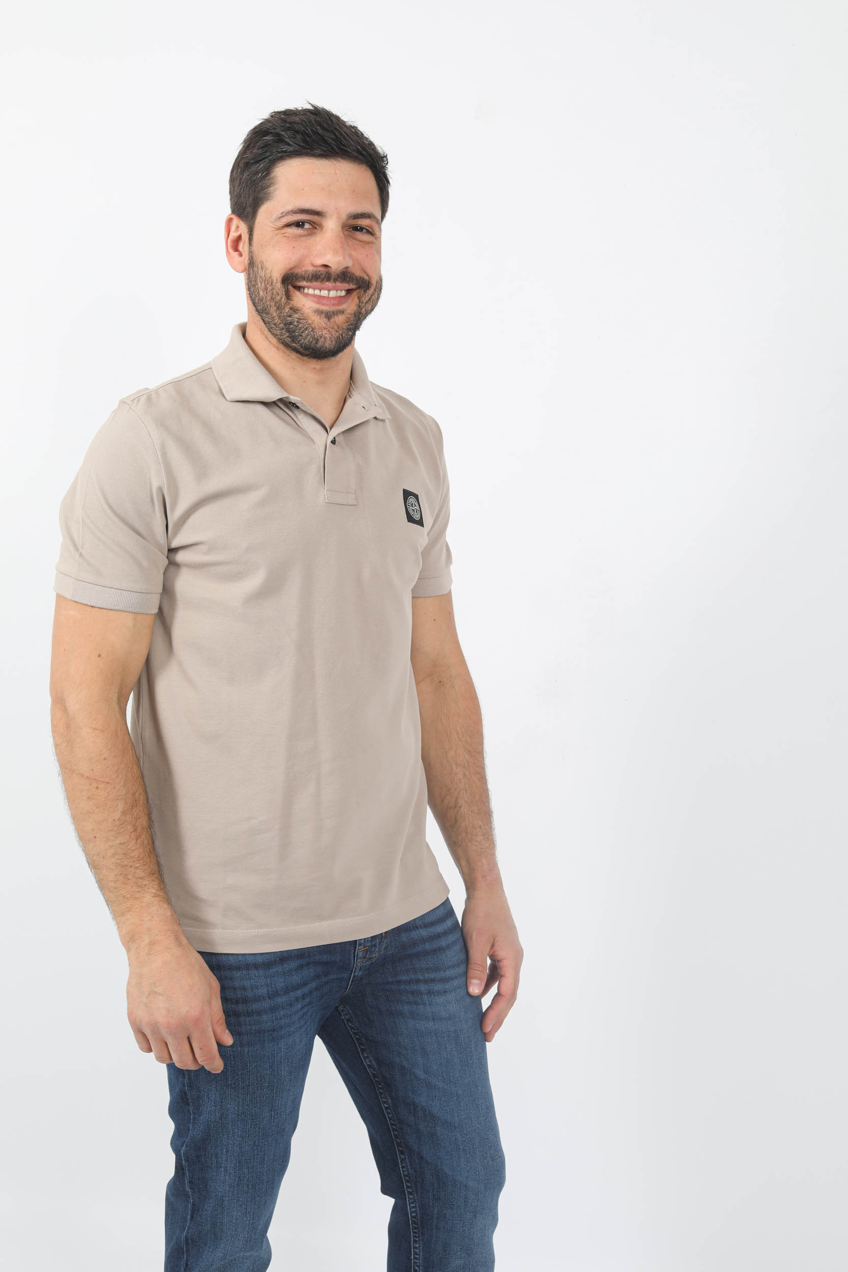POLO STONE ISLAND BEIGE 78152SC17-V0092