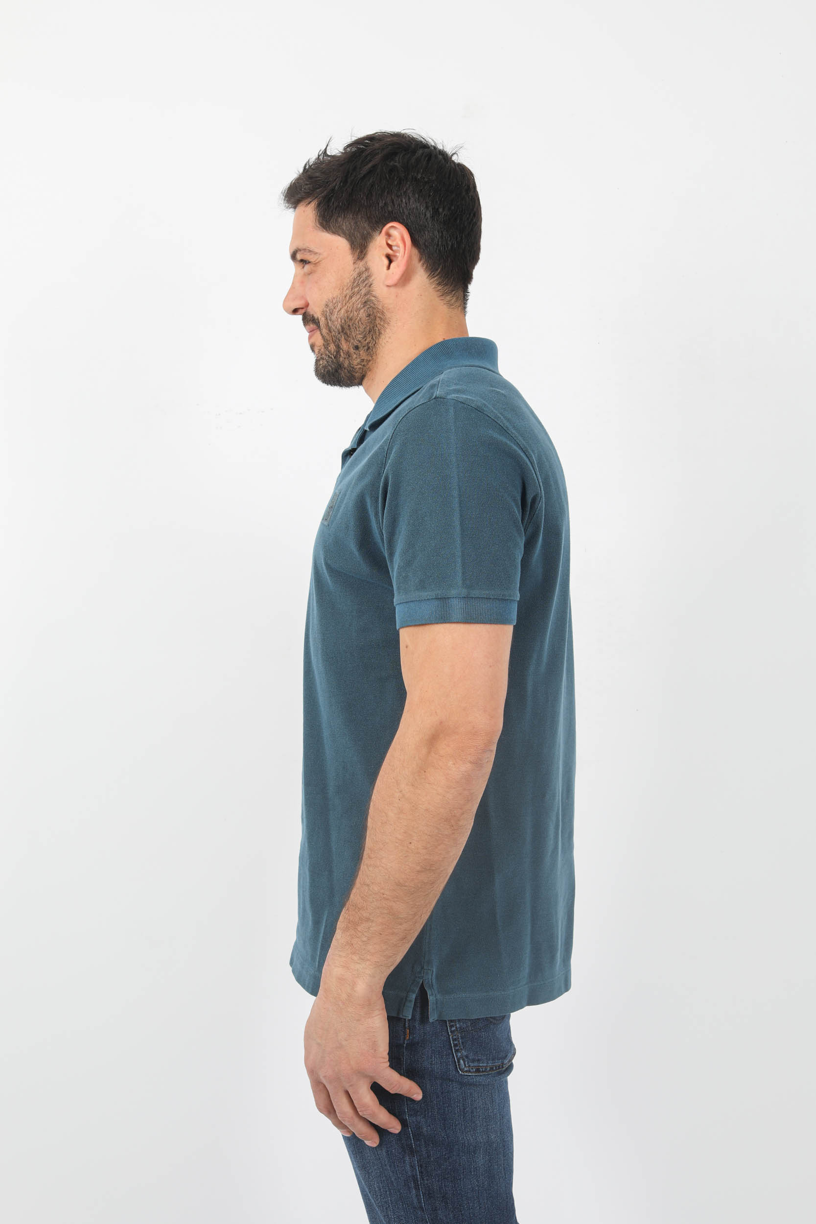 POLO STONE ISLAND WASHED BLEU 78152SC67-V0024