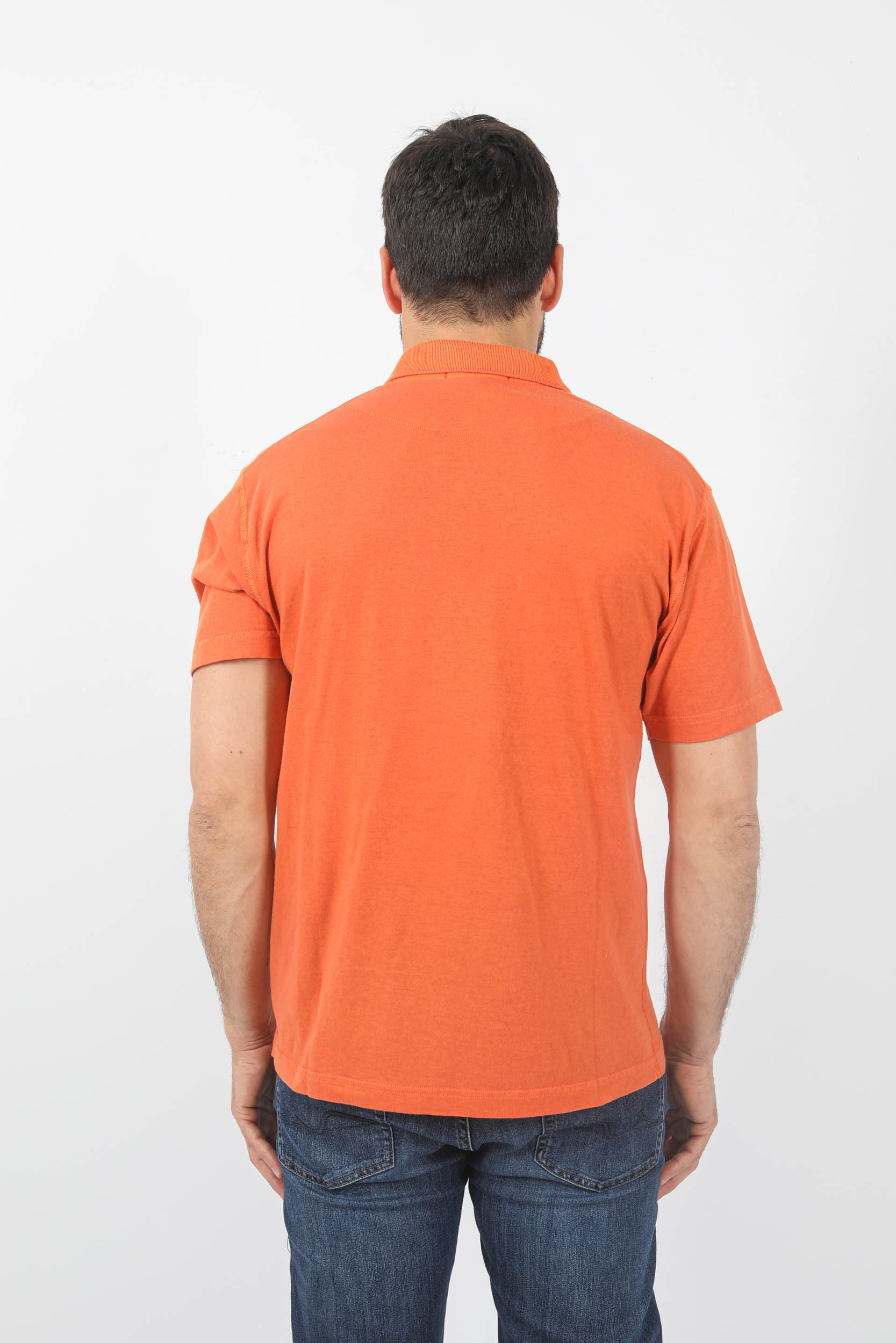 POLO STONE ISLAND JERSEY ORANGE 781520557-V0173