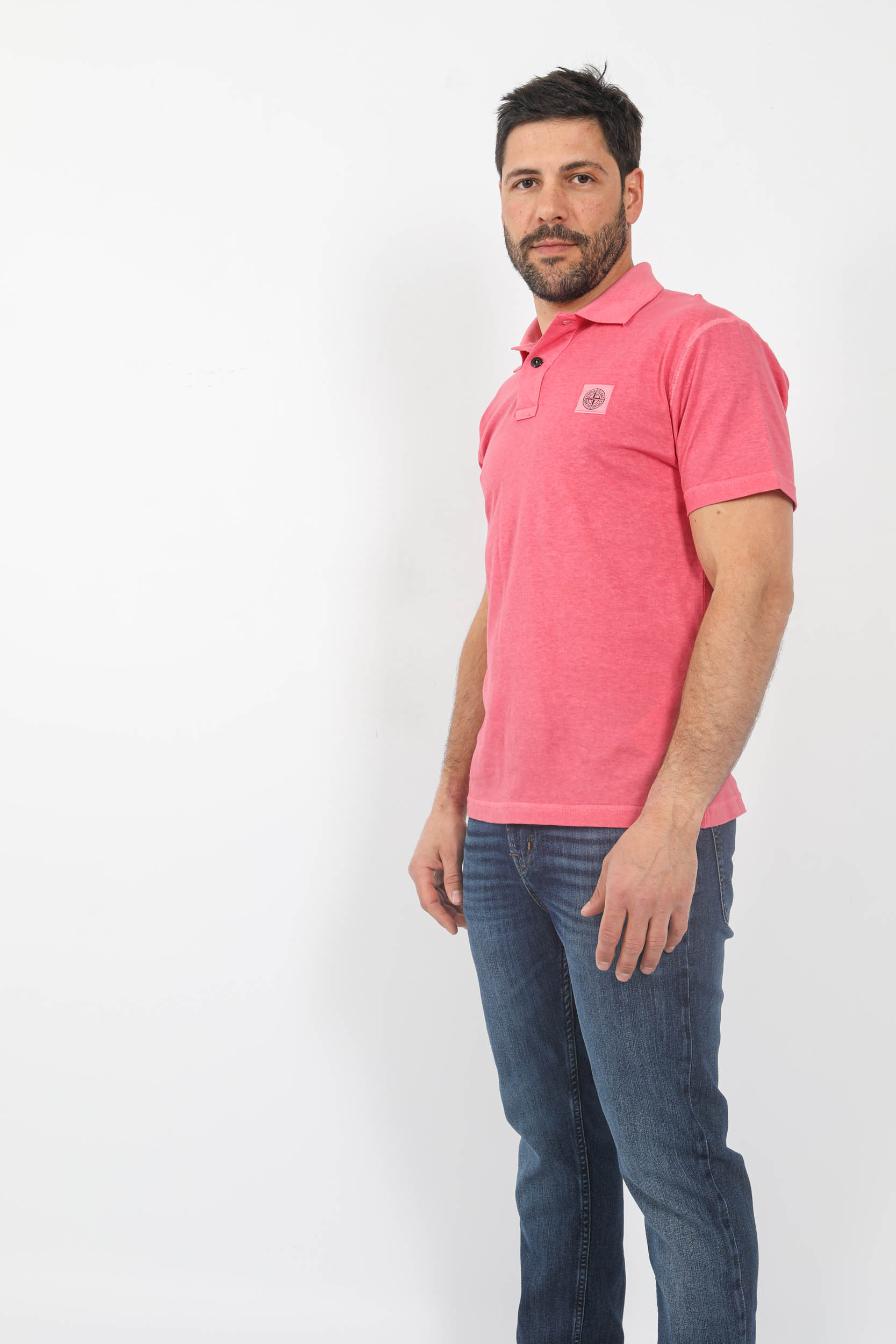 POLO STONE ISLAND JERSEY ROSE 781520557-V0187