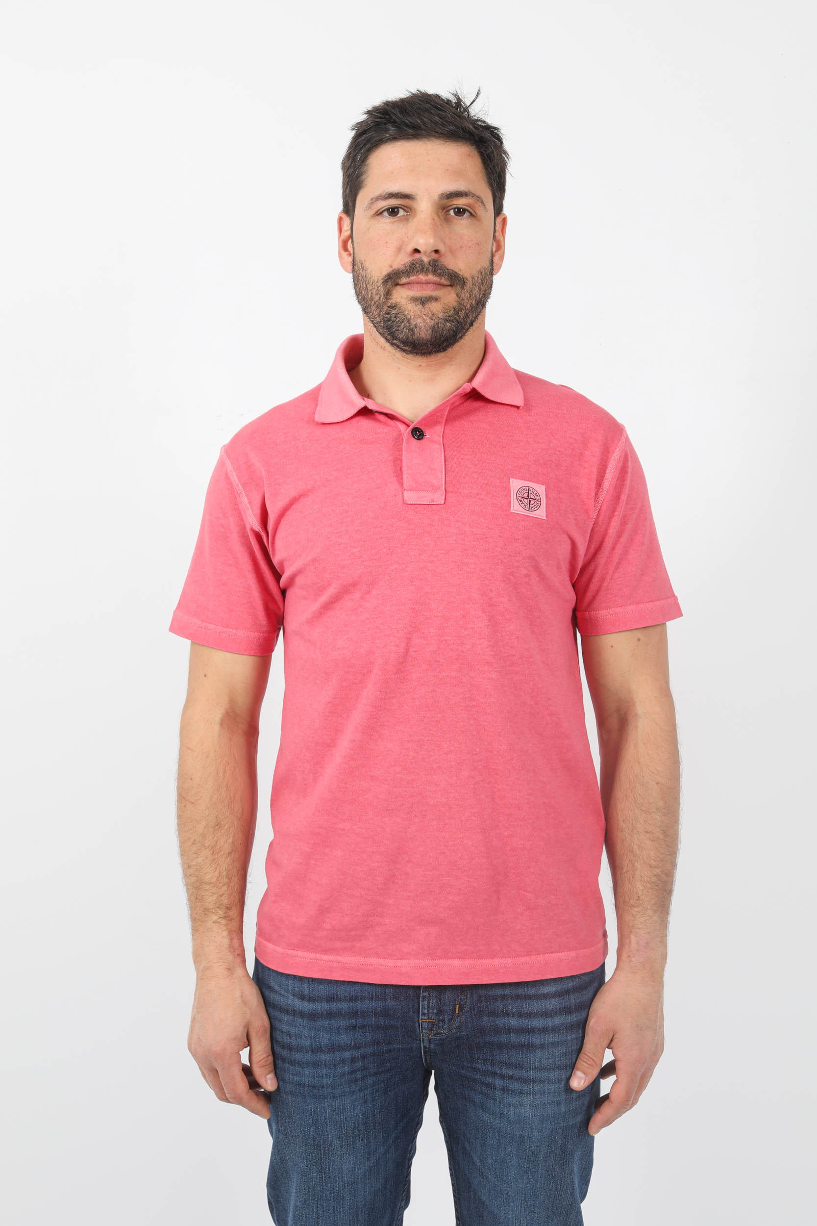 POLO STONE ISLAND JERSEY ROSE 781520557-V0187