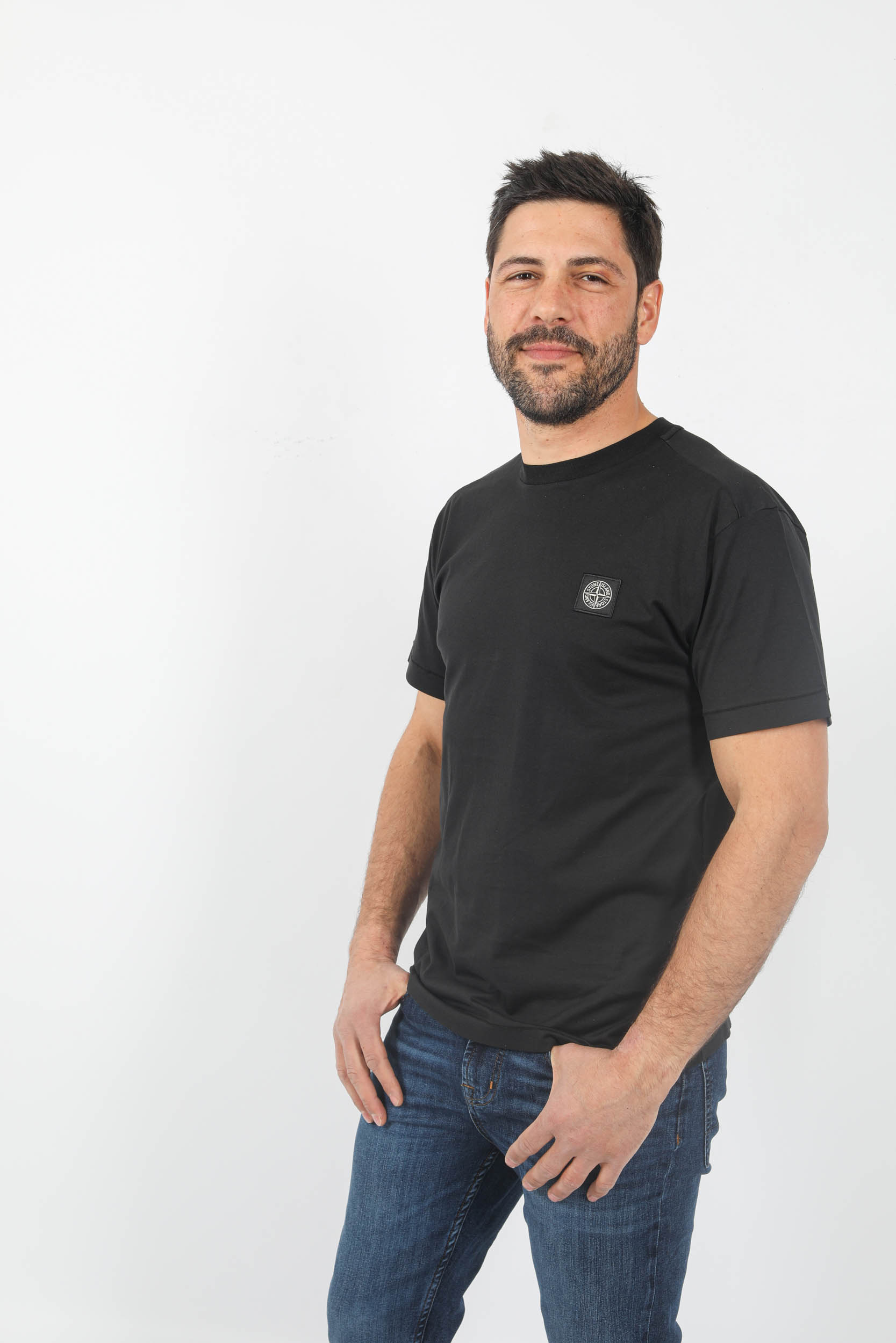 T-SHIRT STONE ISLAND NOIR 781524113-A0029