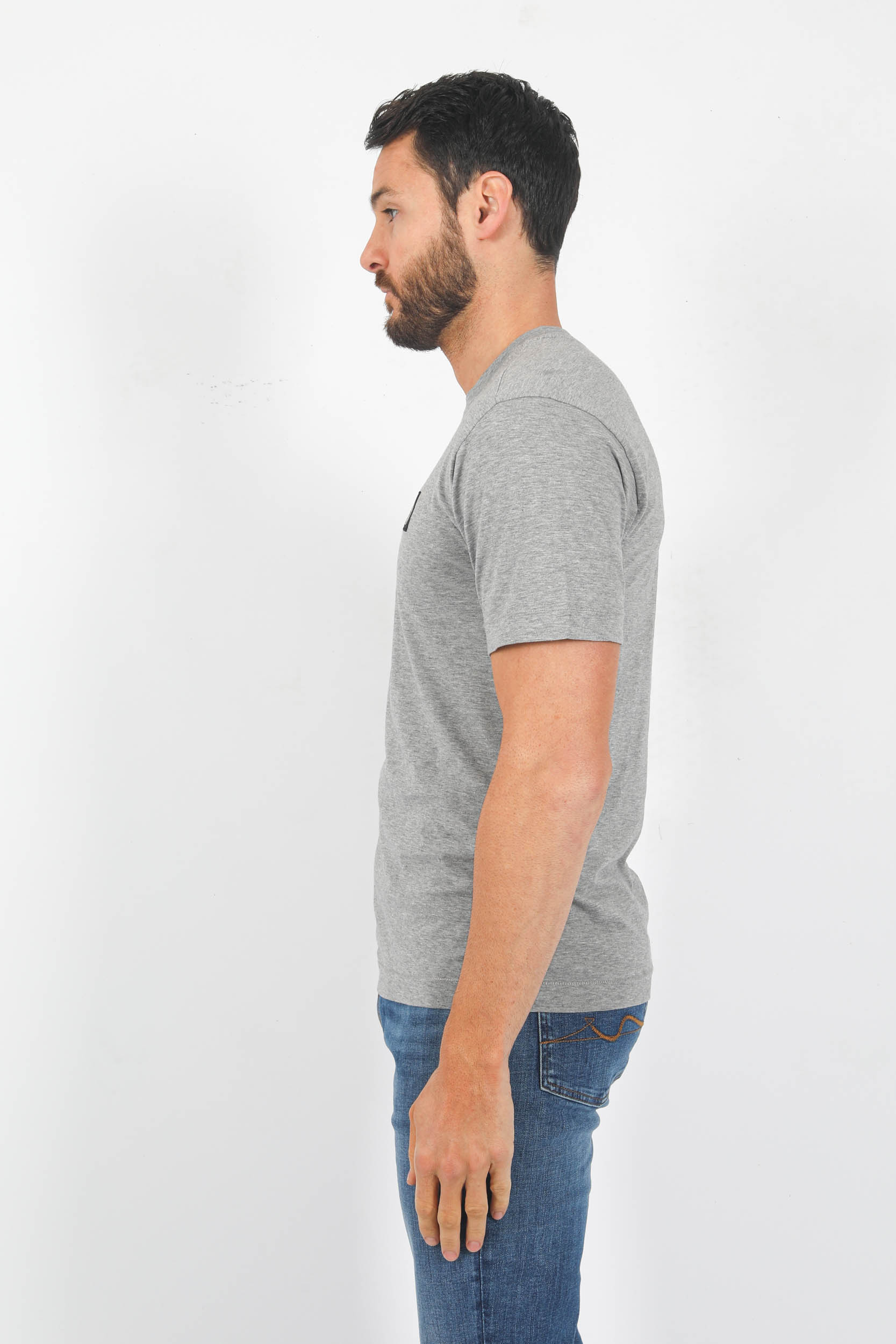 T-SHIRT STONE ISLAND GRIS 781524113-A0M64