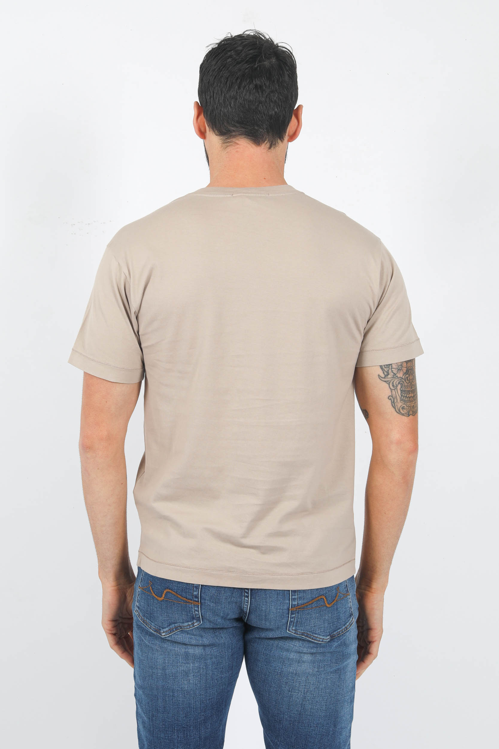 T-SHIRT STONE ISLAND BEIGE 781524113-V0092