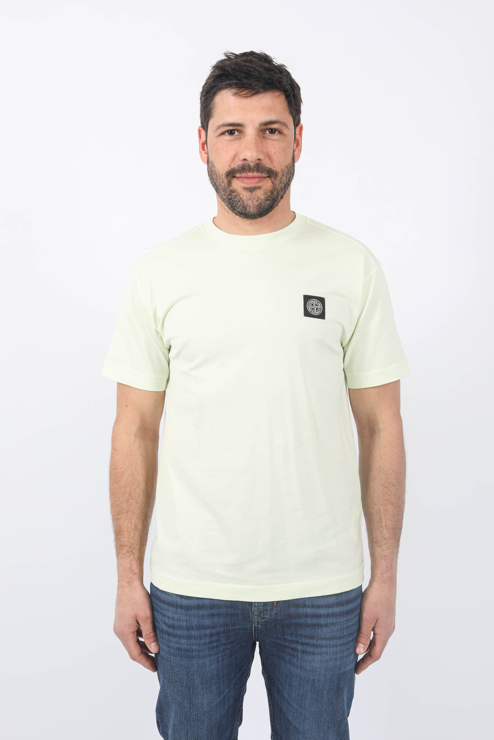 T-SHIRT STONE ISLAND JAUNE 781524113-V0052