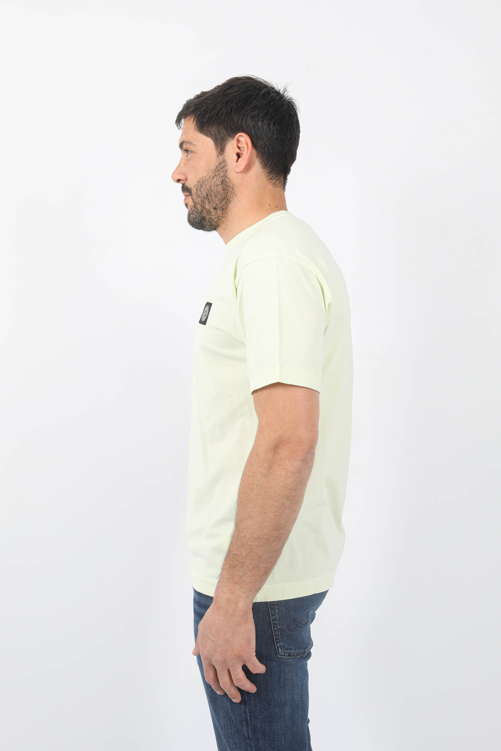 T-SHIRT STONE ISLAND JAUNE 781524113-V0052