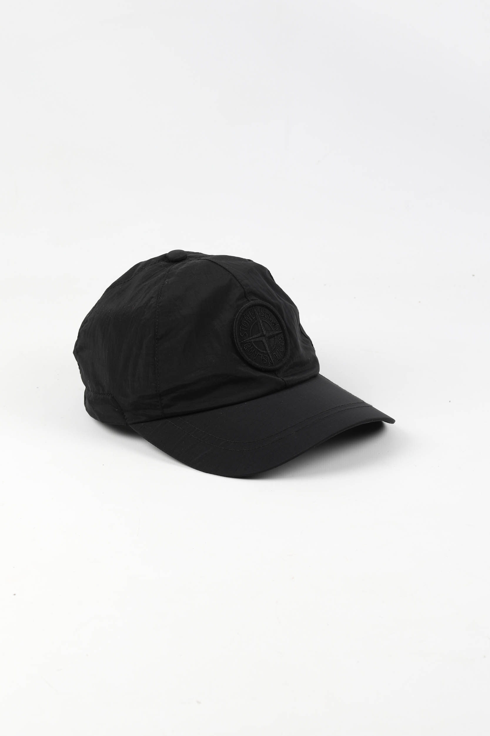 CASQUETTE STONE ISLAND NYLON METAL NOIR 781599576-V0029