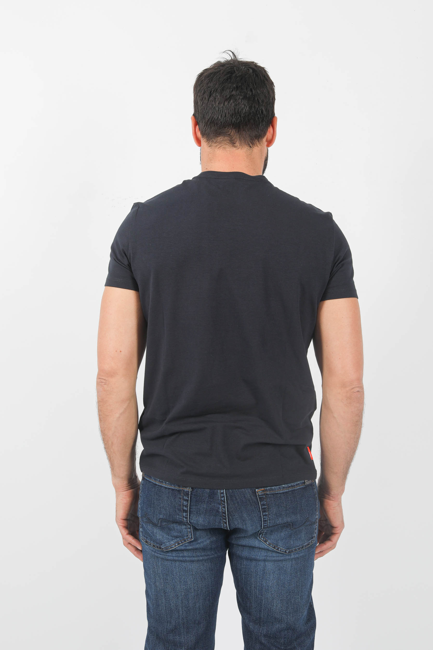 T-SHIRT RRD AVEC POCHE MARINE SES136-60