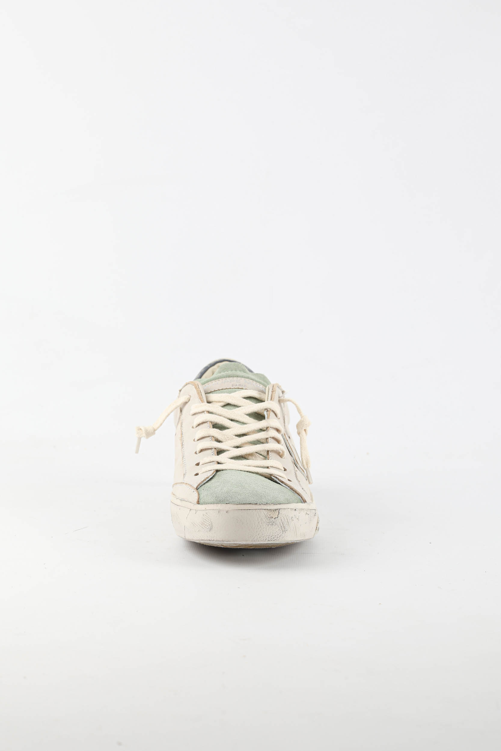 BASKETS PHILIPPE MODEL DELAVE BLANCHES PRLU-WX15