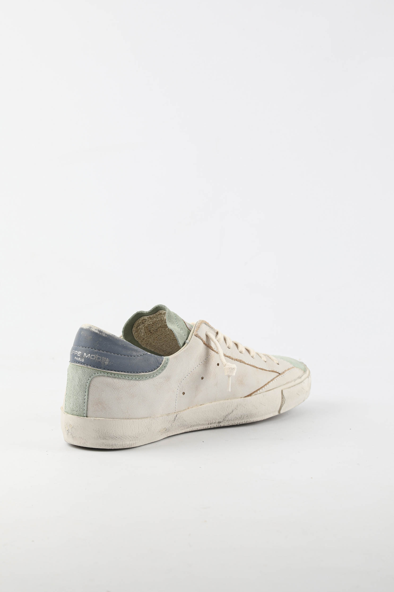 BASKETS PHILIPPE MODEL DELAVE BLANCHES PRLU-WX15