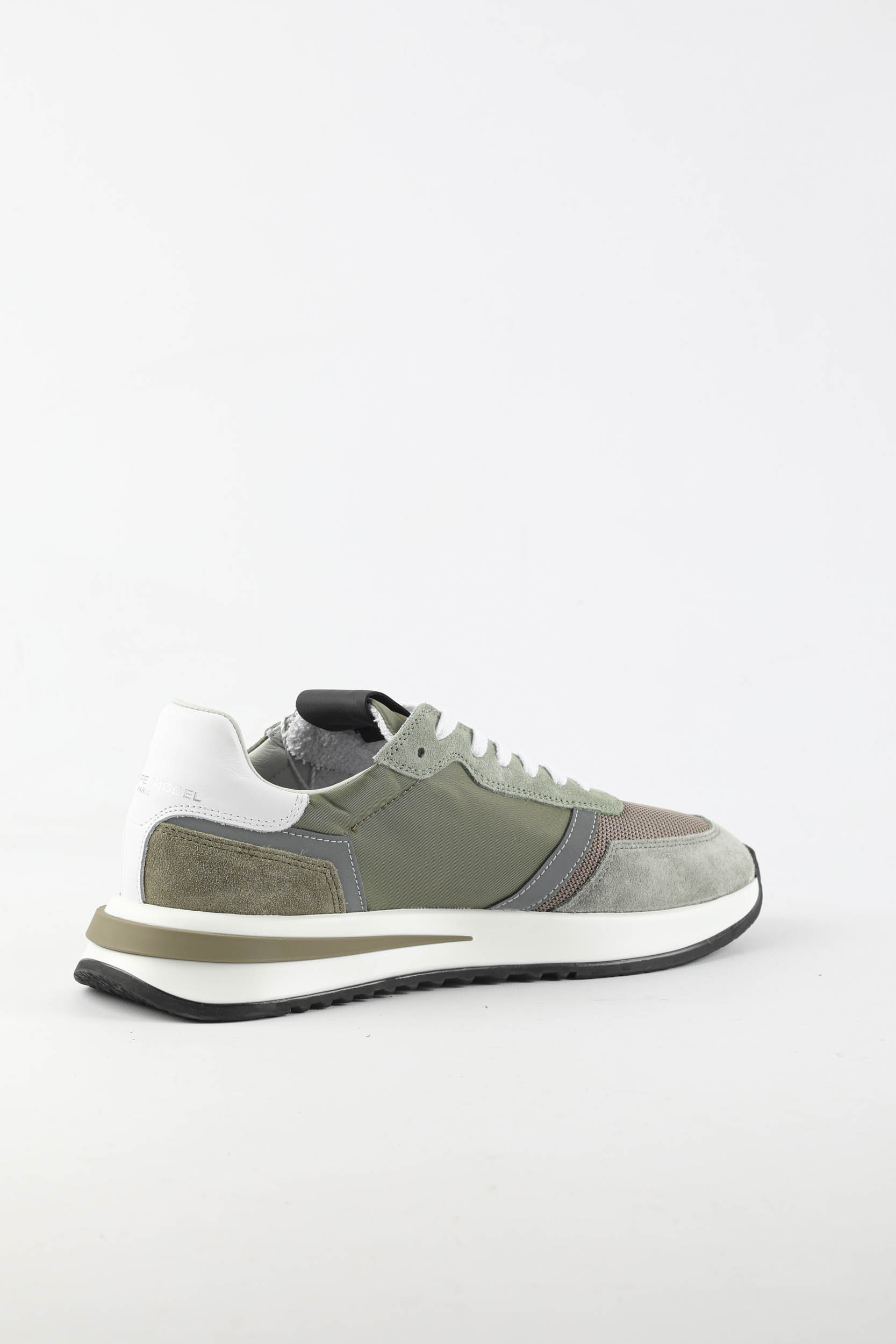 BASKETS PHILIPPE MODEL TROPEZ 2.1 KAKI TYLU-W028