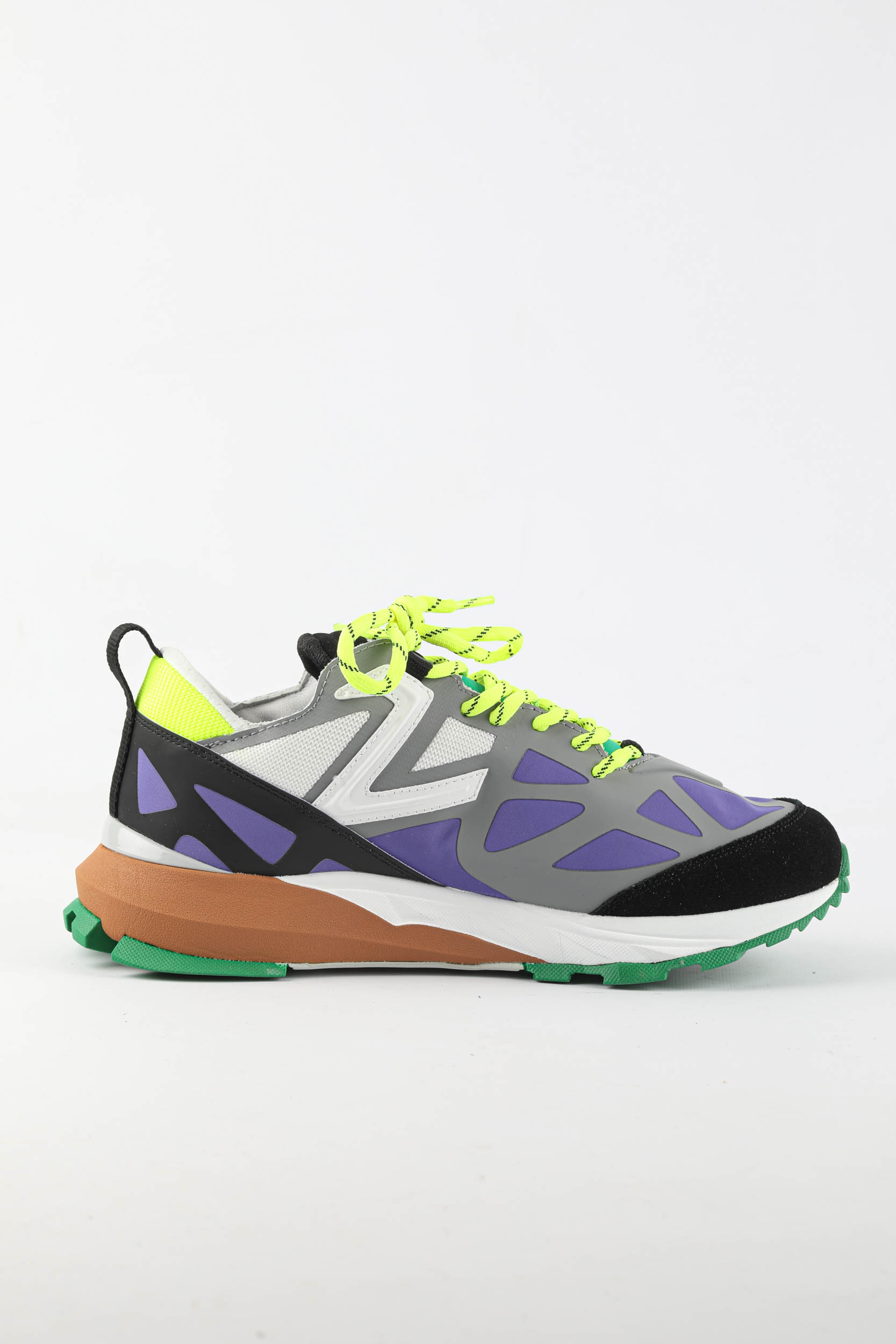 BASKETS PHILIPPE MODEL ROCX GRIS/BLANC/VIOLET RXLU-TP14