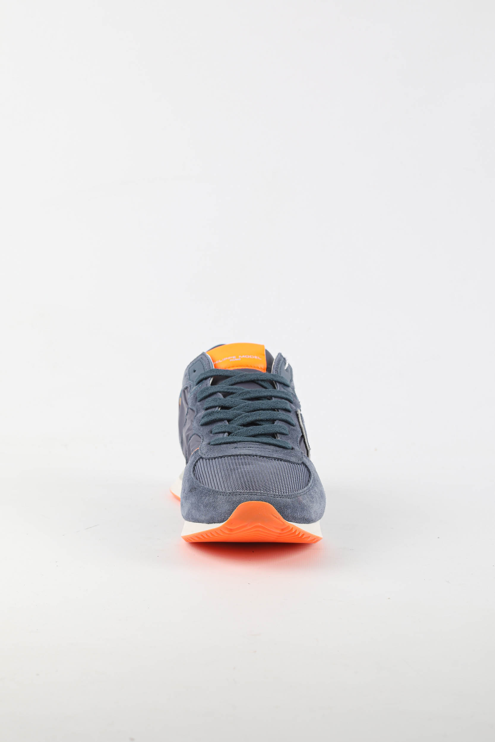 BASKETS PHILIPPE MODEL RUNNING BLEU/ORANGE TZLU-WN36