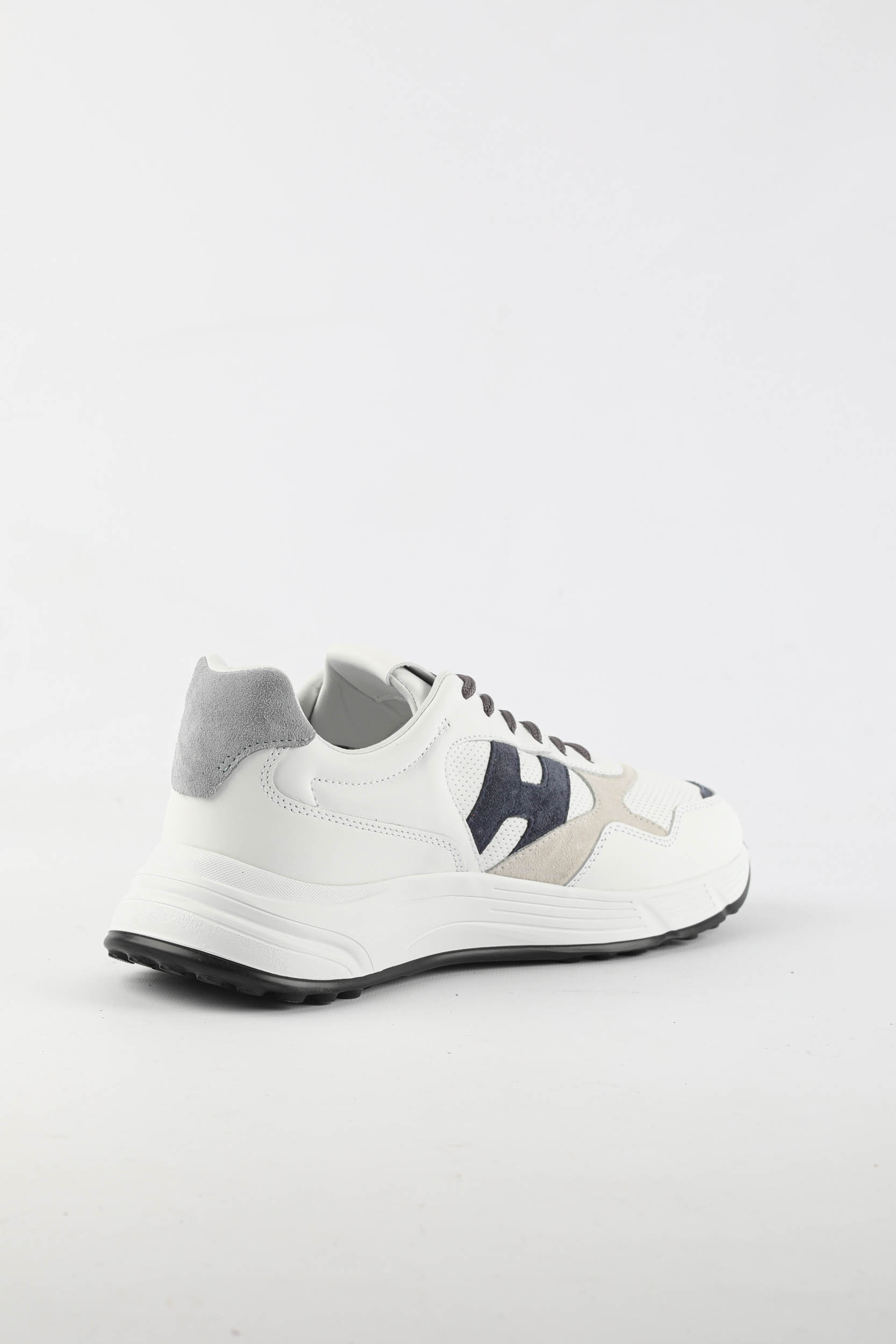 BASKETS HOGAN HYPERLIGHT BLANC/MARINE HXM630-641W