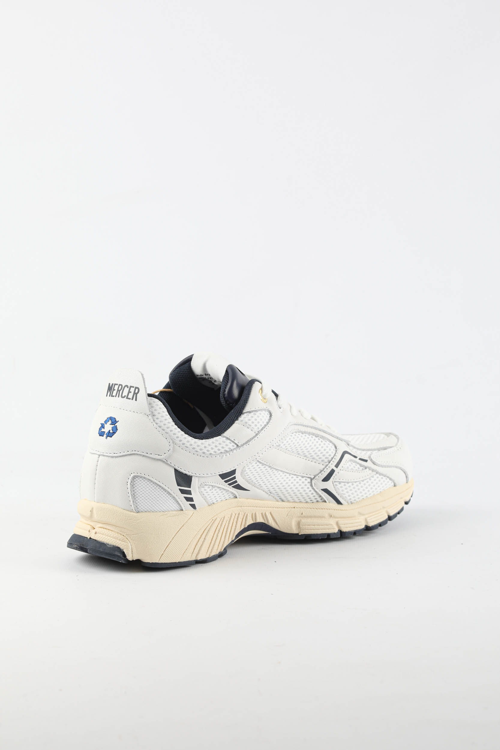 BASKETS MERCER RE-RUN BLANC/MARINE 231003-100