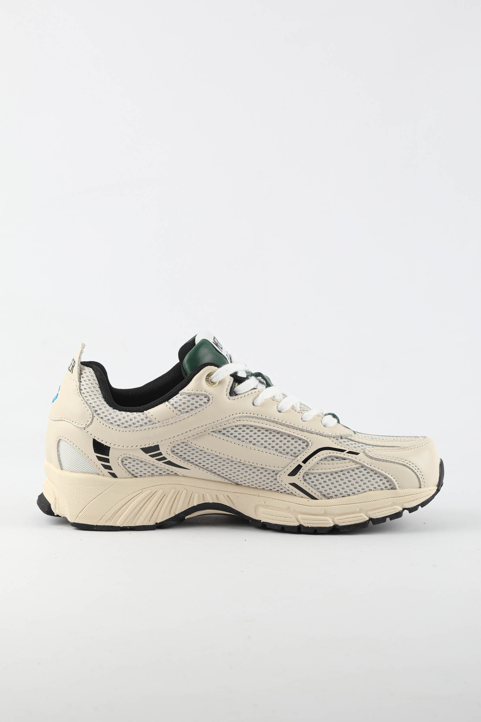 BASKETS MERCER RE-RUN BEIGE/VERT 231003-102