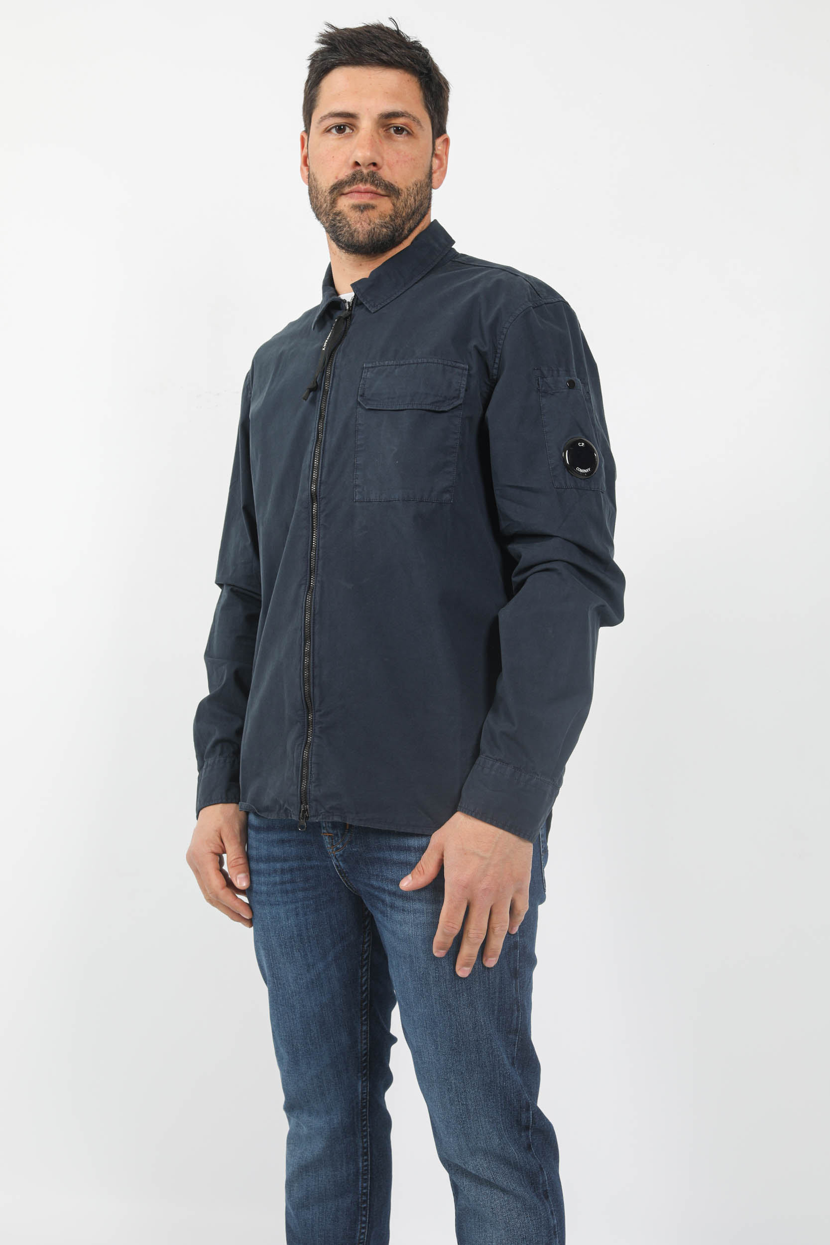 SURECHEMISE ZIPPE C.P COMPANY MARINE H158A-888