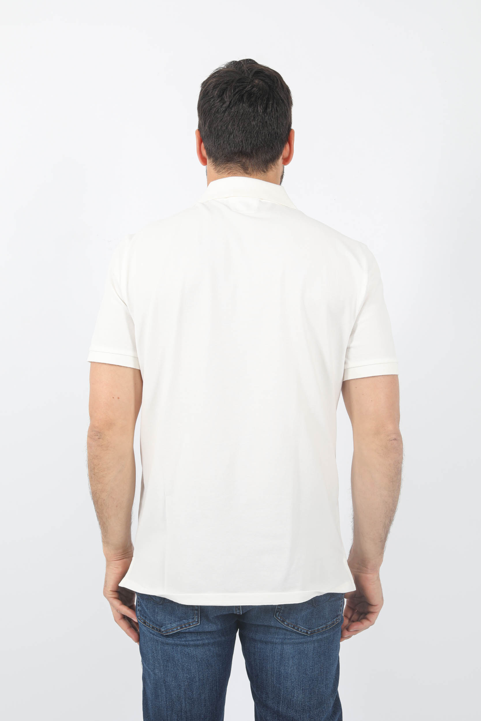 POLO C.P COMPANY BLANC L094A-103