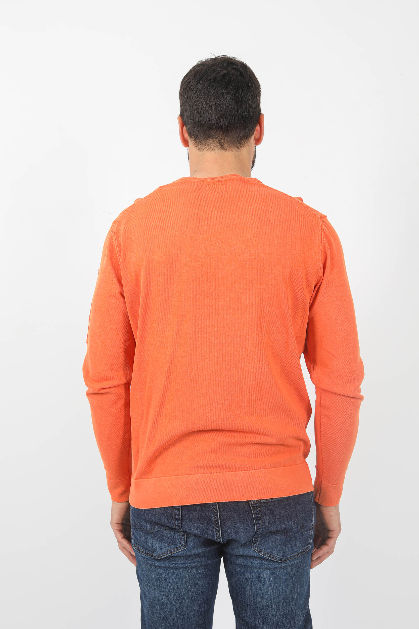 PULL C.P COMPANY EN COTON ORANGE N234A-425
