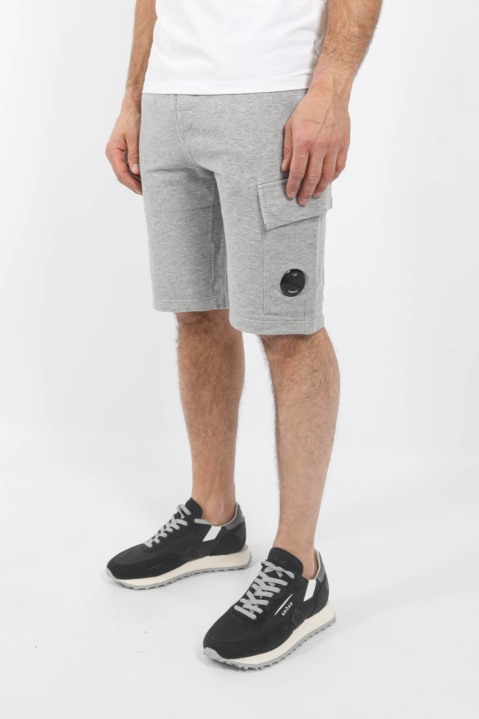 SHORT C.P COMPANY POCHE GRIS B021A-M93