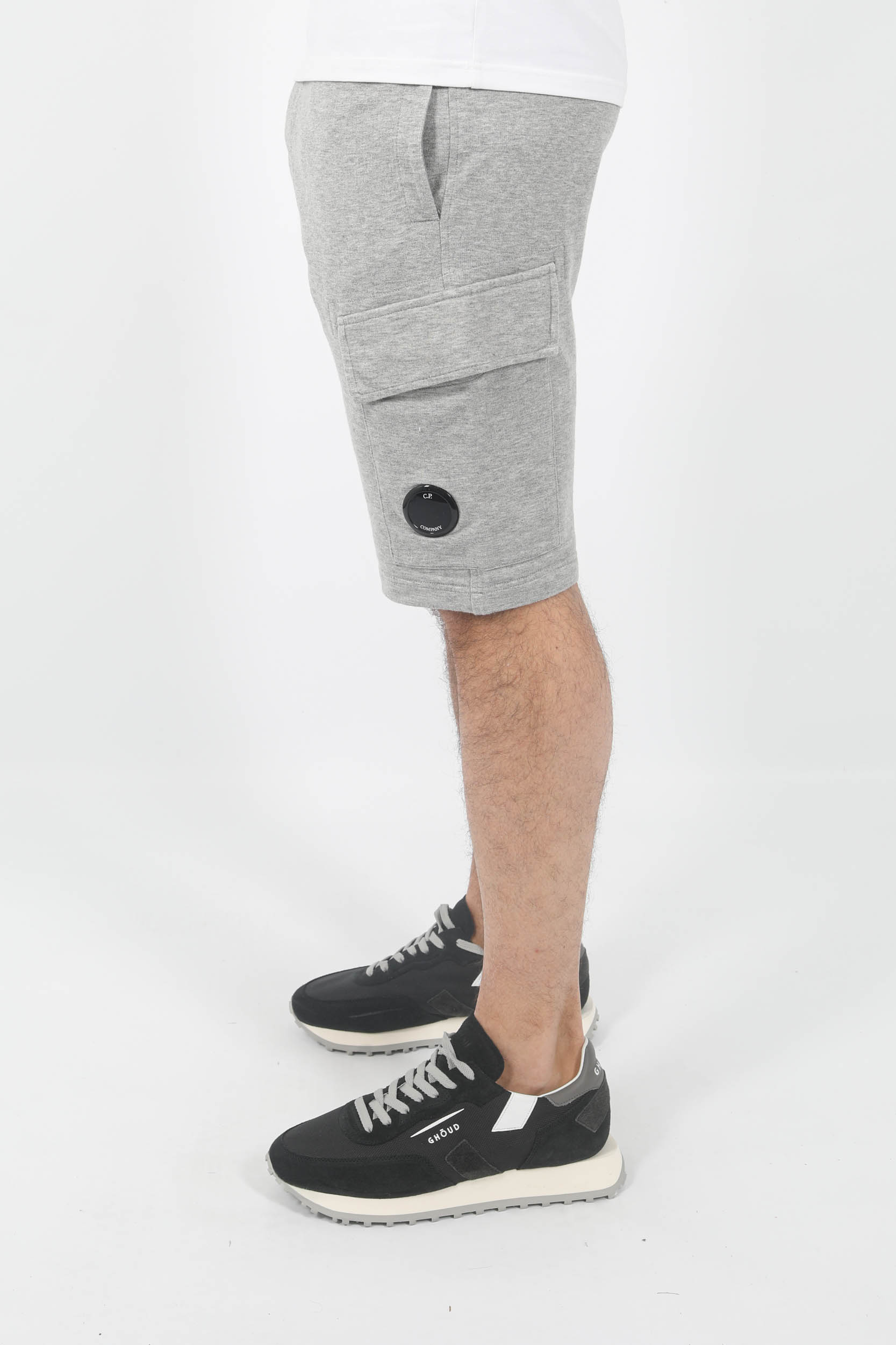 SHORT C.P COMPANY POCHE GRIS B021A-M93