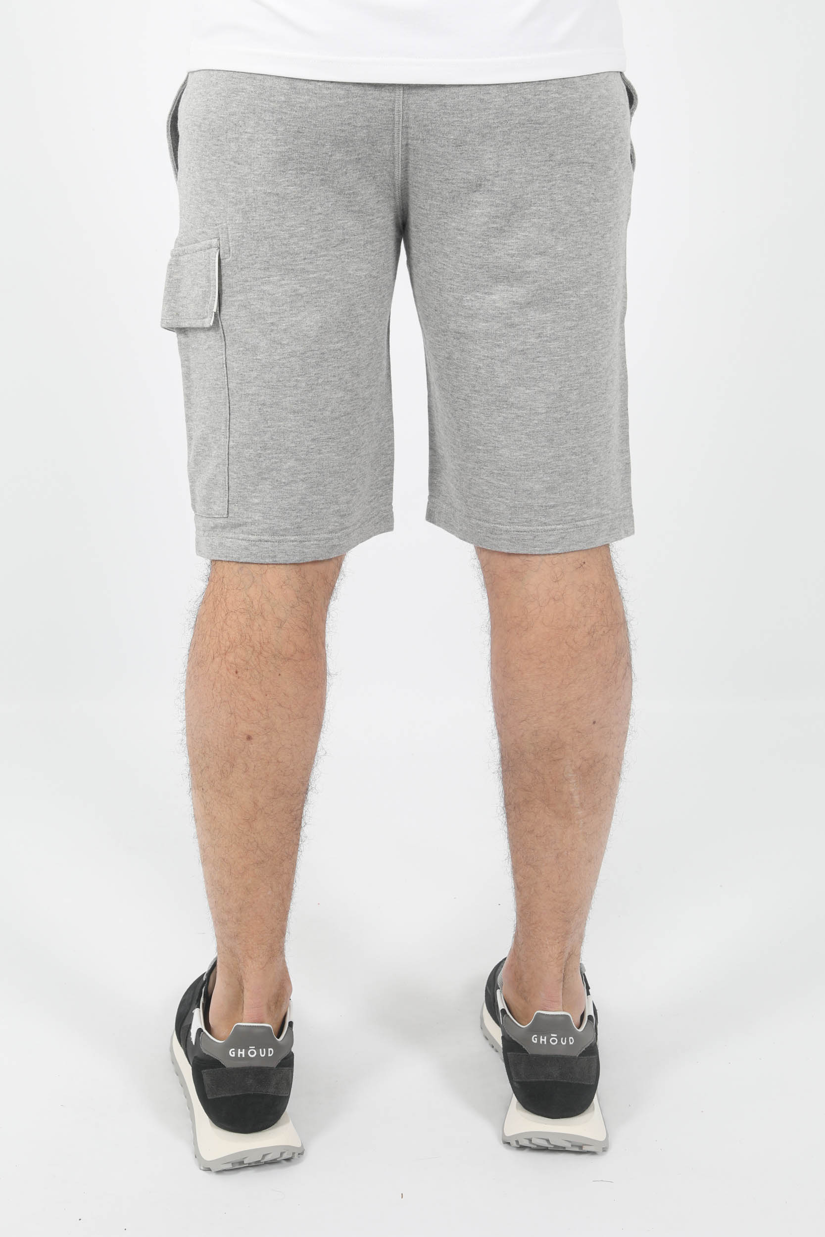 SHORT C.P COMPANY POCHE GRIS B021A-M93