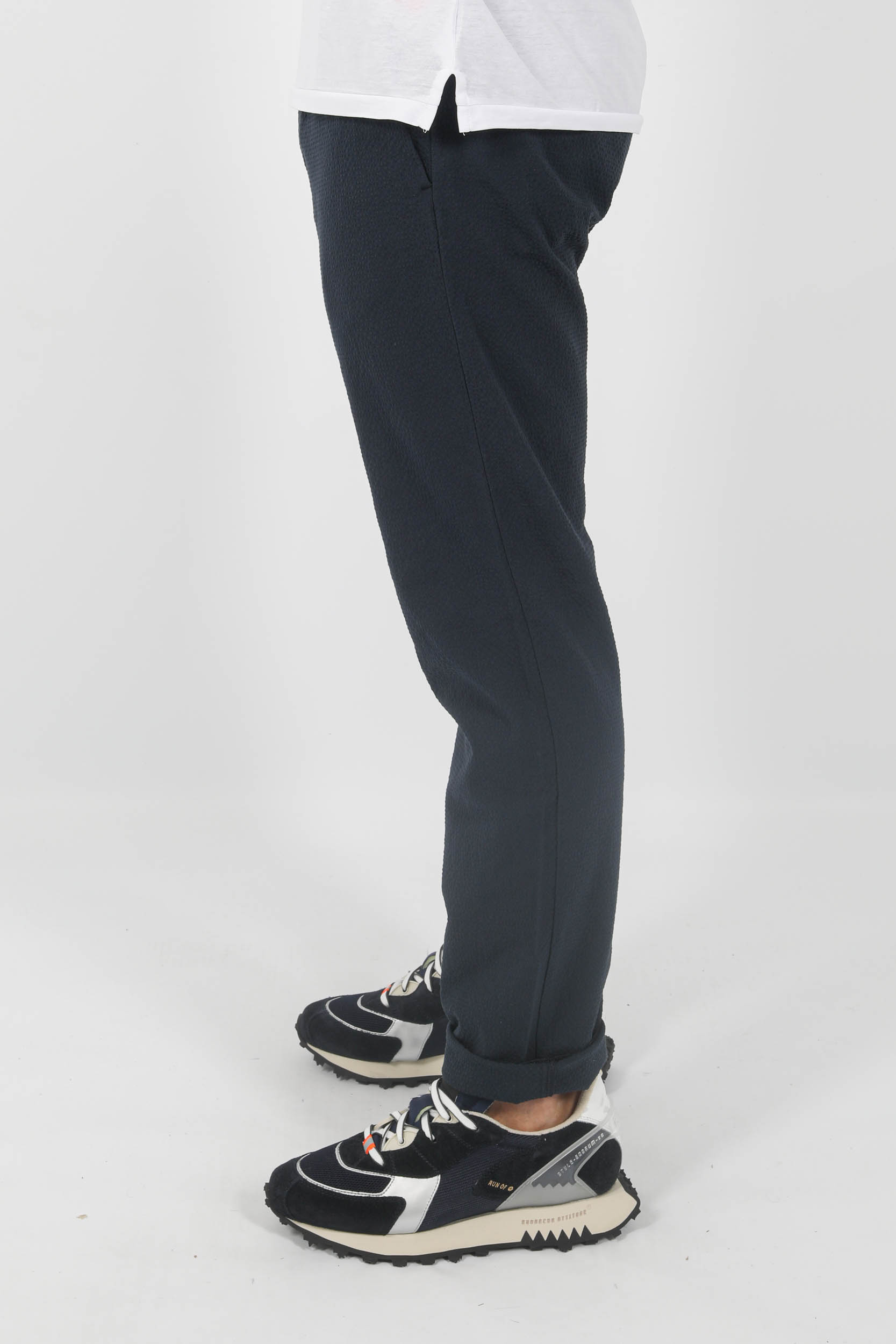 PANTALON NO7 SEERSUCKER MARINE THEODOR-200