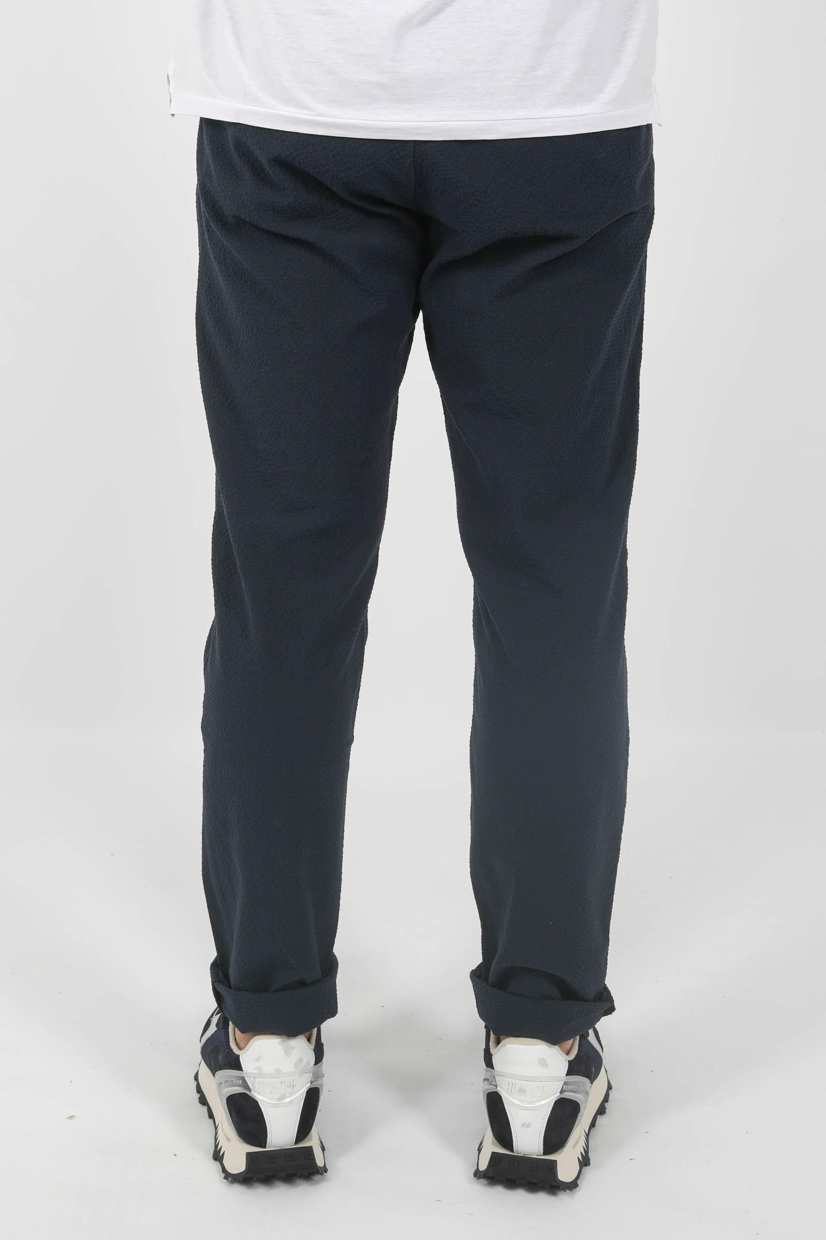 PANTALON NO7 SEERSUCKER MARINE THEODOR-200