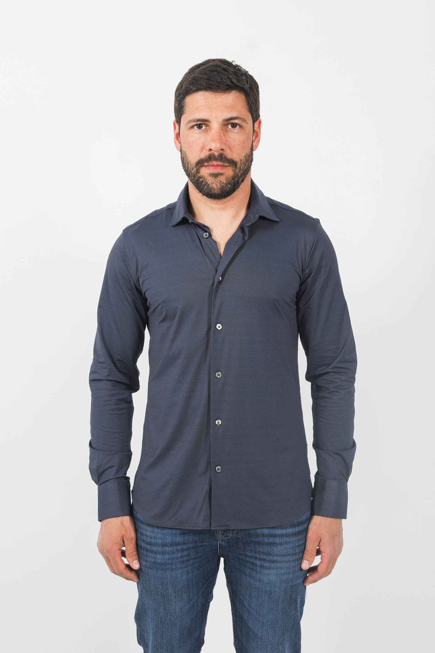 CHEMISE RRD BLEU MARINE 23184-V23