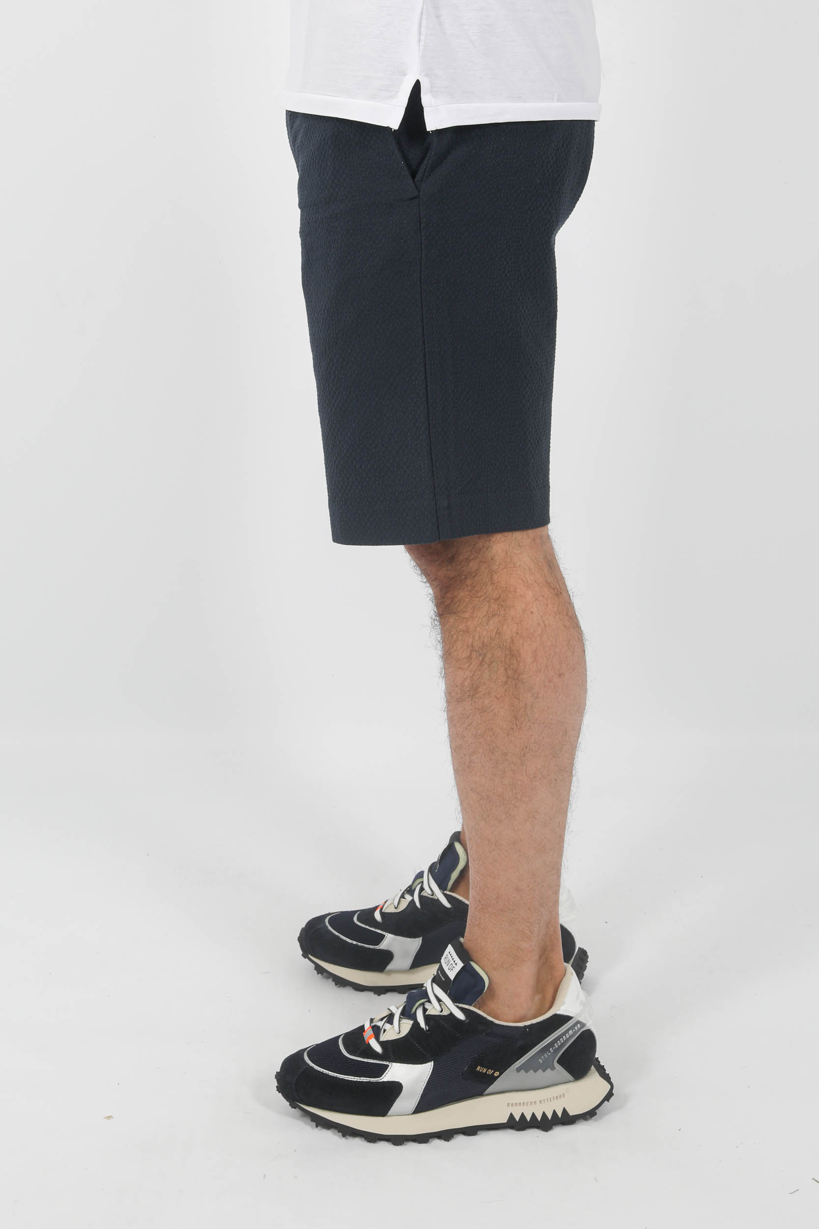 SHORT NNO7 SEERSUCKER MARINE THEODORSH-200