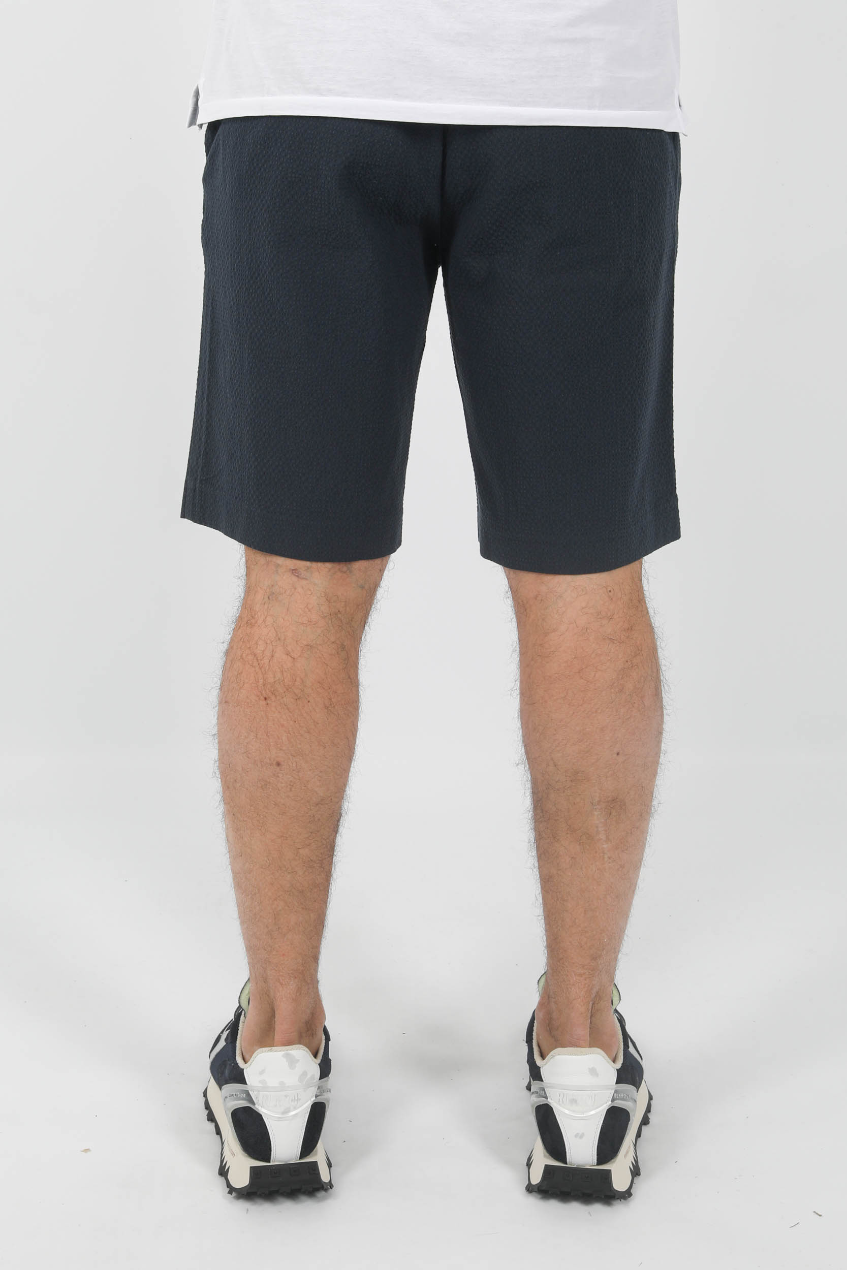 SHORT NNO7 SEERSUCKER MARINE THEODORSH-200